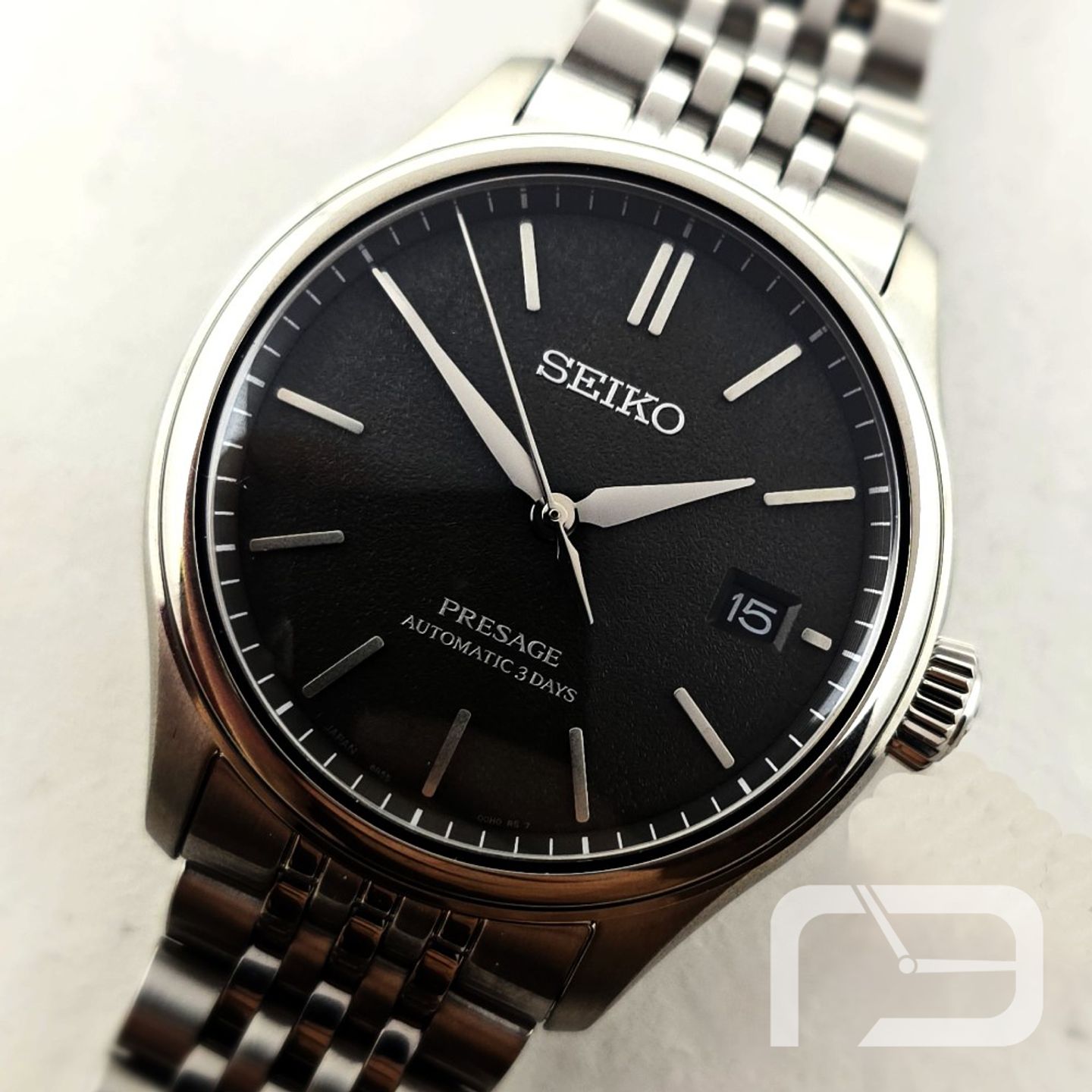 Seiko Presage SPB401J1 (2024) - Groen wijzerplaat 40mm Staal (1/8)