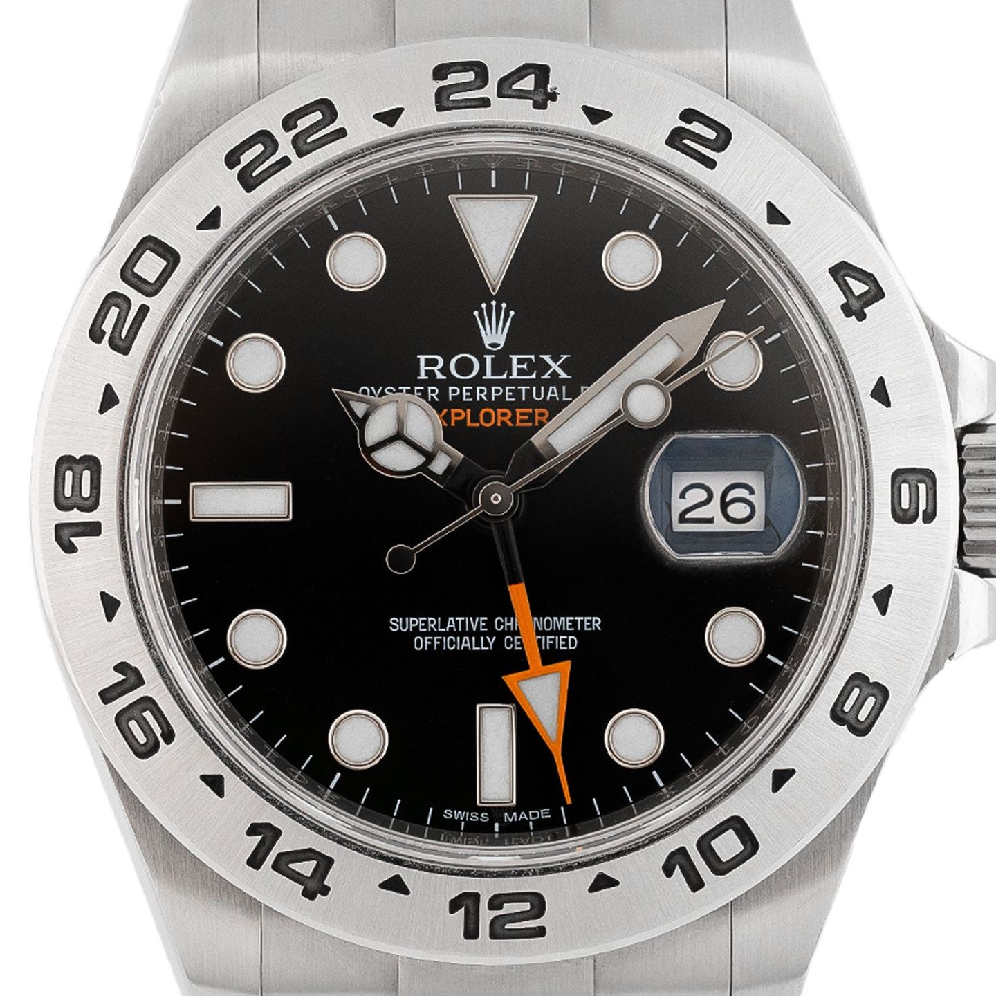 Rolex Explorer II 216570 (2012) - 42mm Staal (2/7)