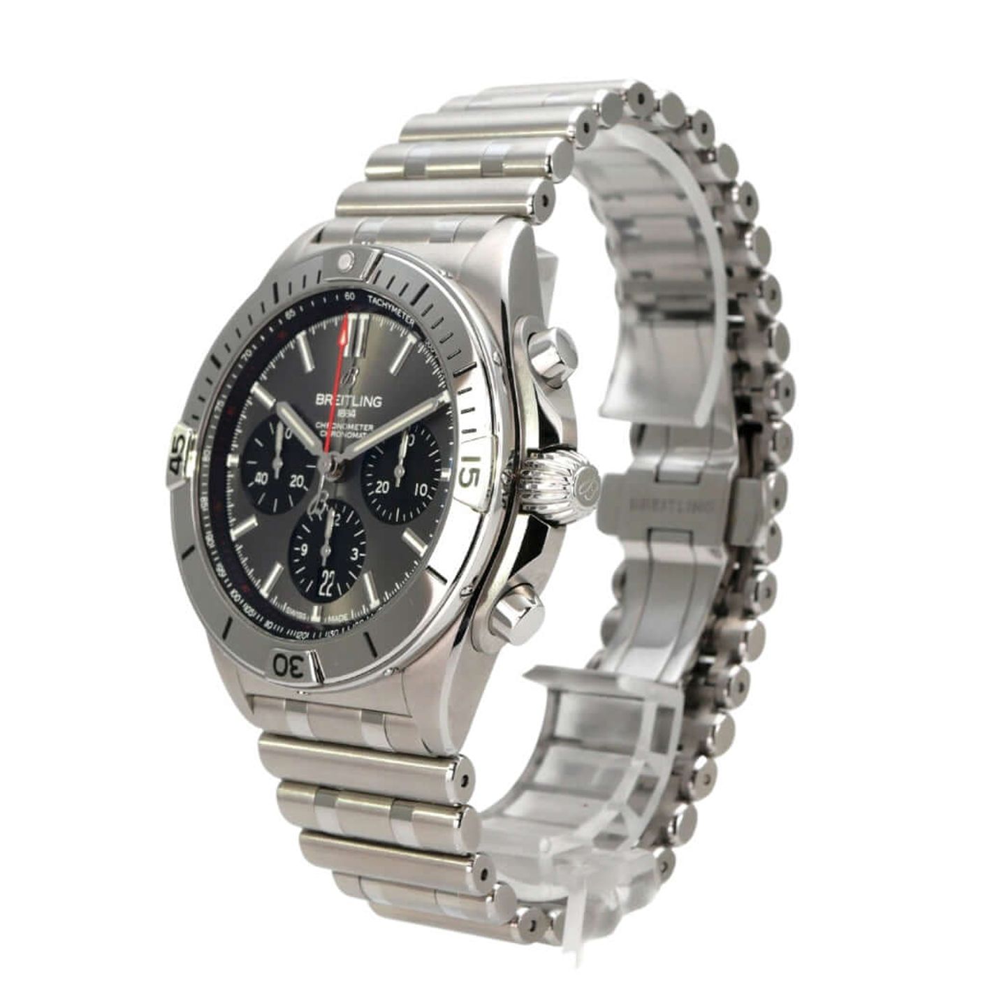Breitling Chronomat 42 AB01348A1B1A1 (2021) - Grey dial 42 mm Steel case (3/8)