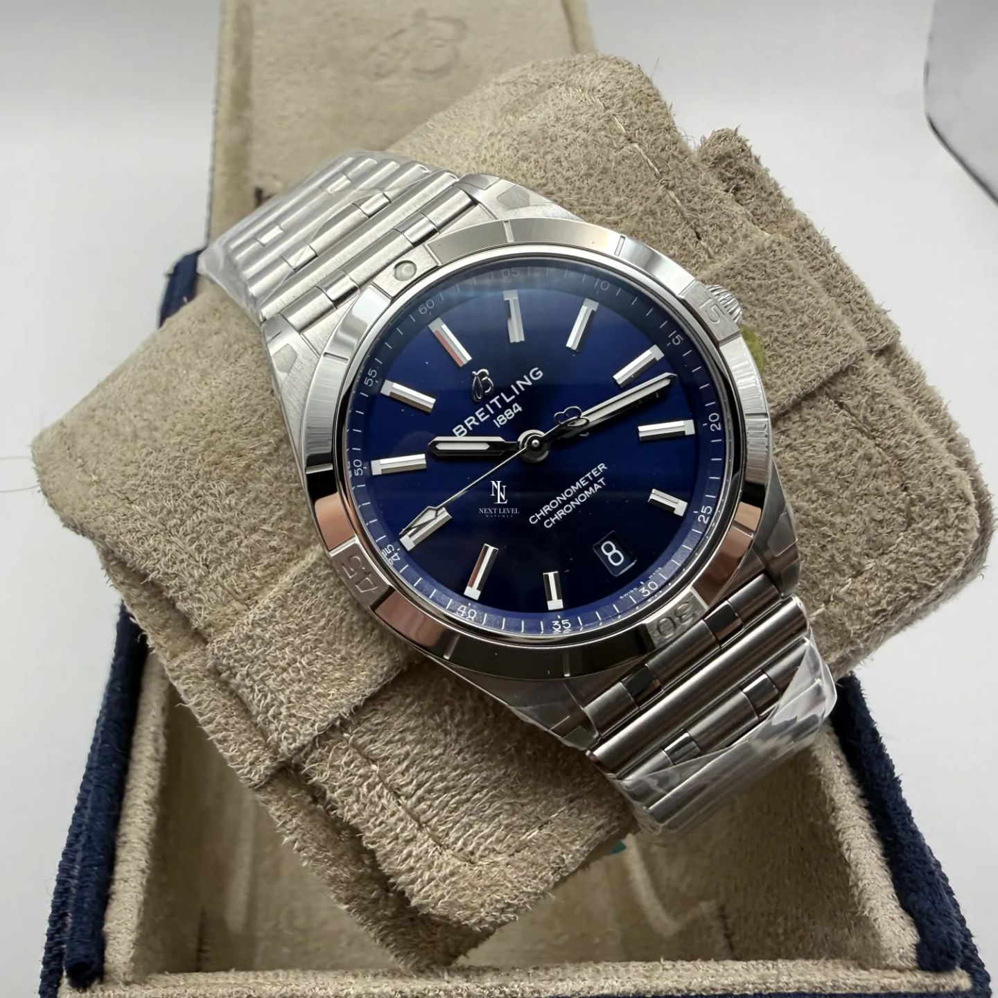 Breitling Chronomat 36 A10380101C1A1 (2026) - Blue dial 36 mm Steel case (1/7)