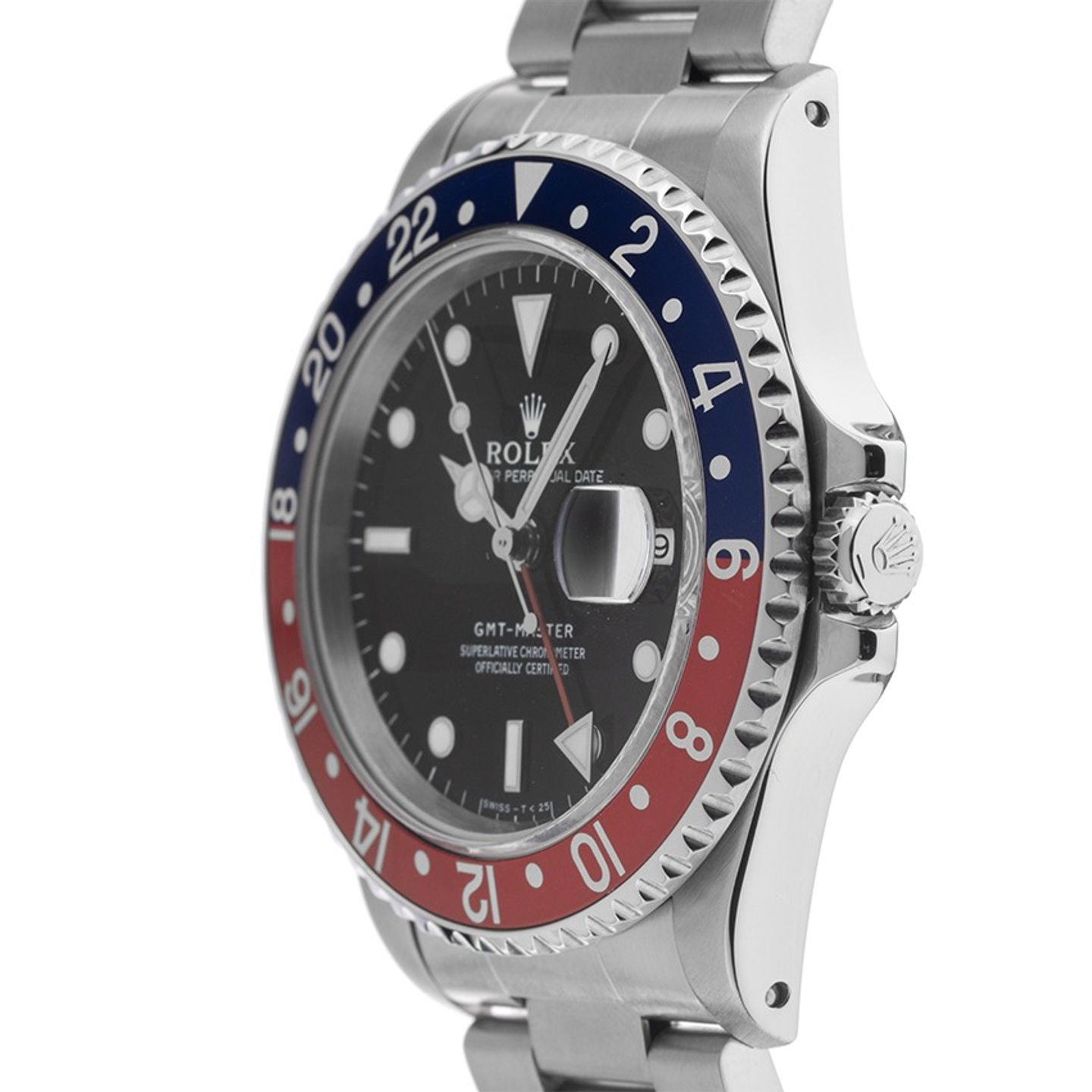 Rolex GMT-Master 16700 (1997) - Zwart wijzerplaat 40mm Staal (4/8)