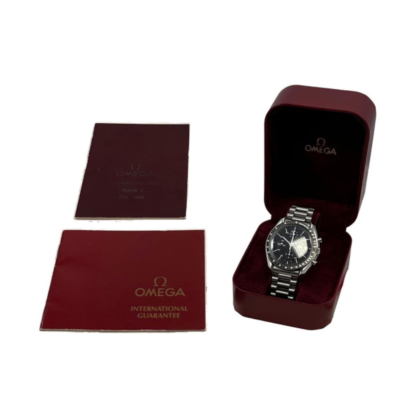 Omega Speedmaster ST 376.0822 (1967) - Zwart wijzerplaat 42mm Staal (5/5)