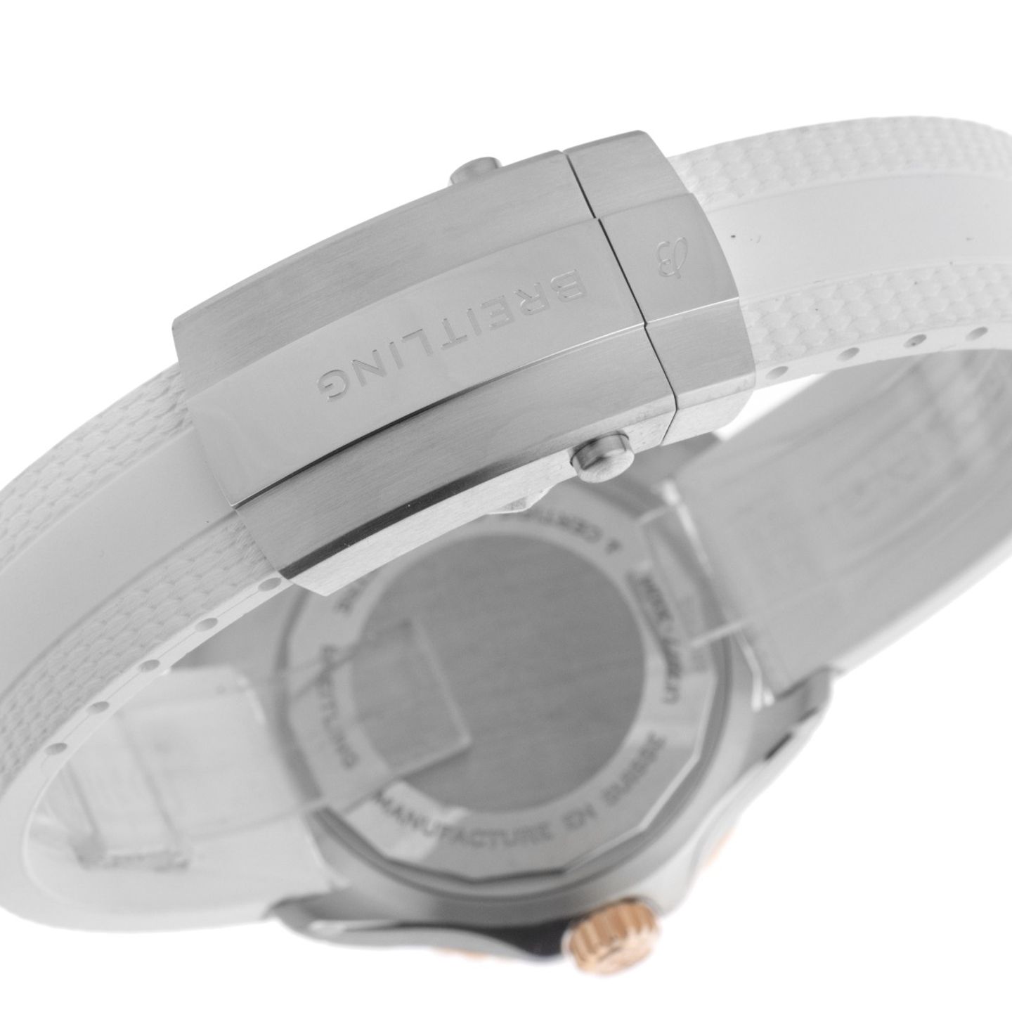 Breitling Superocean 36 U17377211A1S1 (2026) - White dial 37 mm Ceramic case (7/7)