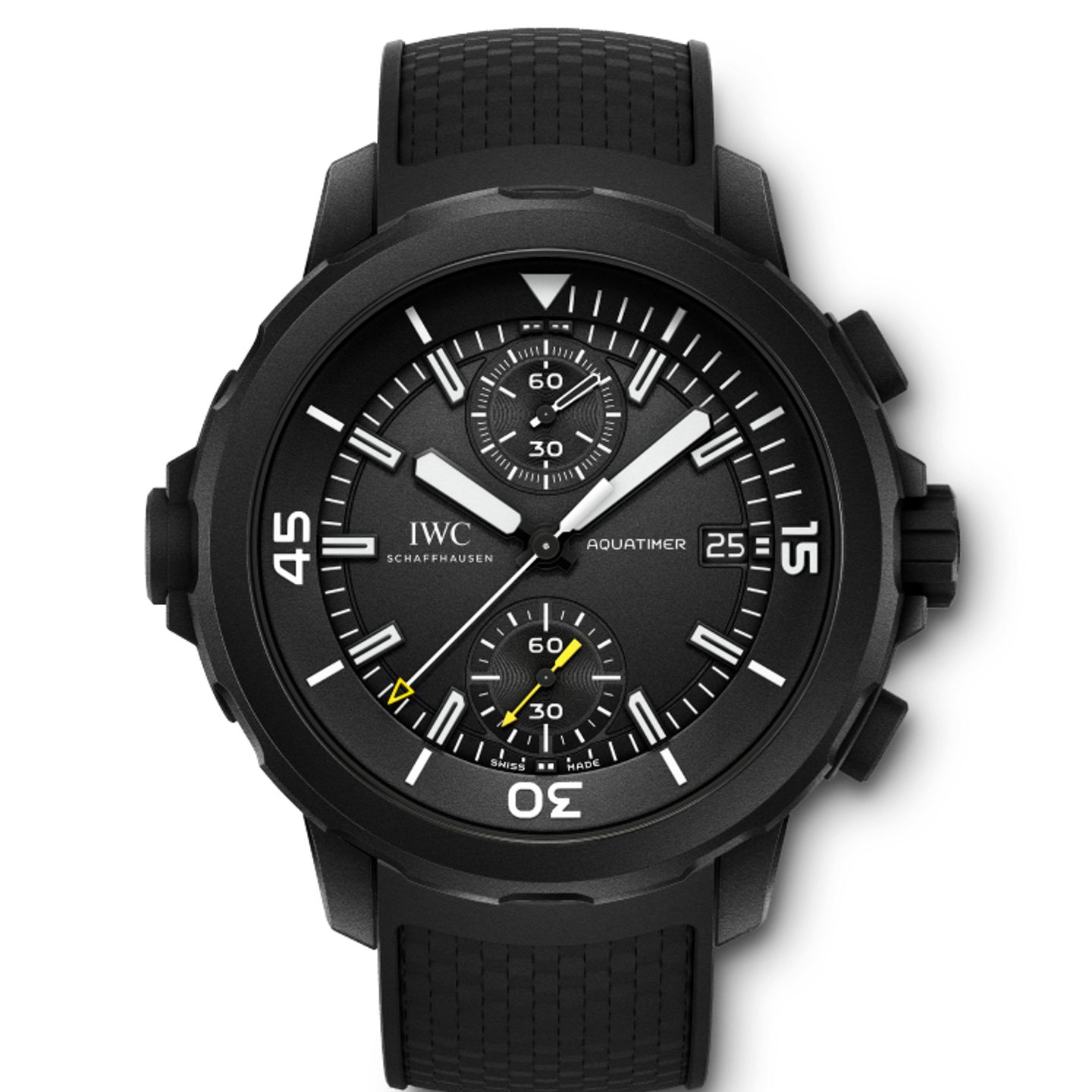 IWC Aquatimer Chronograph IW379502 (2023) - Zwart wijzerplaat 44mm Staal (1/1)