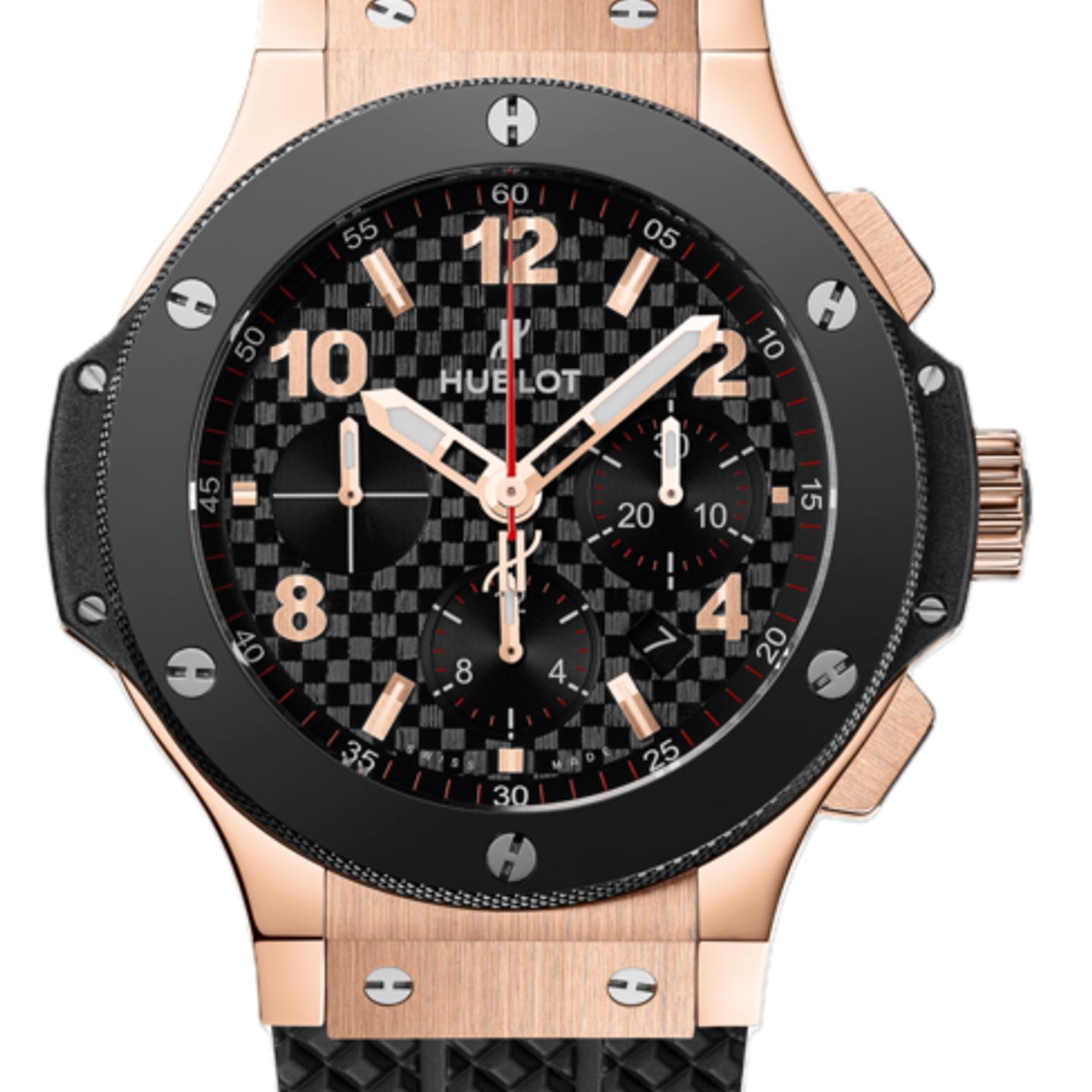 Hublot Big Bang 44 mm 301.PB.131.RX (2026) - Black dial 44 mm Rose Gold case (1/1)