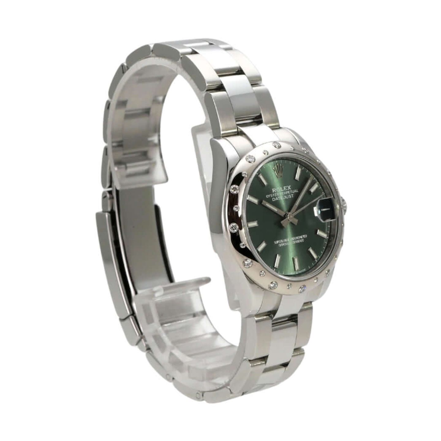 Rolex Datejust 31 278344RBR (2023) - Groen wijzerplaat 31mm Staal (4/8)