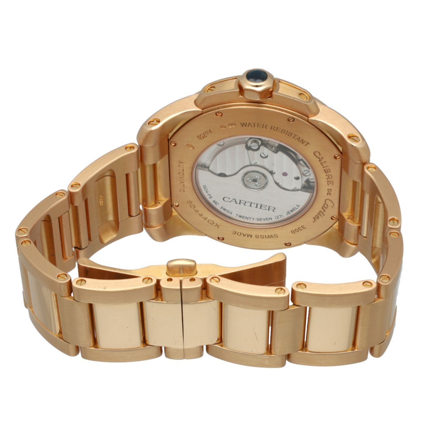 Cartier Calibre de Cartier W7100018 (2011) - Silver dial 42 mm Rose Gold case (8/14)