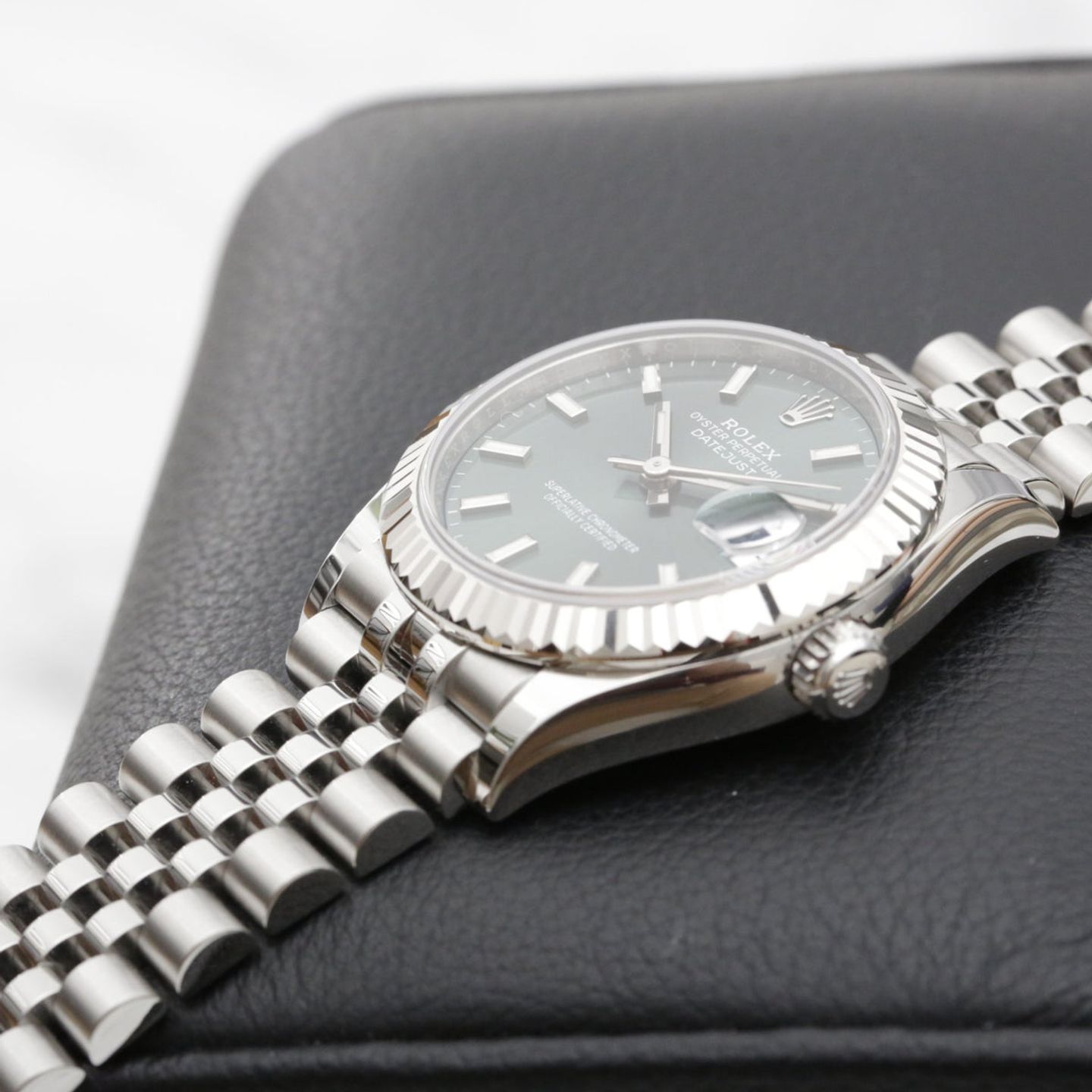 Rolex Datejust 31 278274 (2023) - Green dial 31 mm Steel case (5/8)