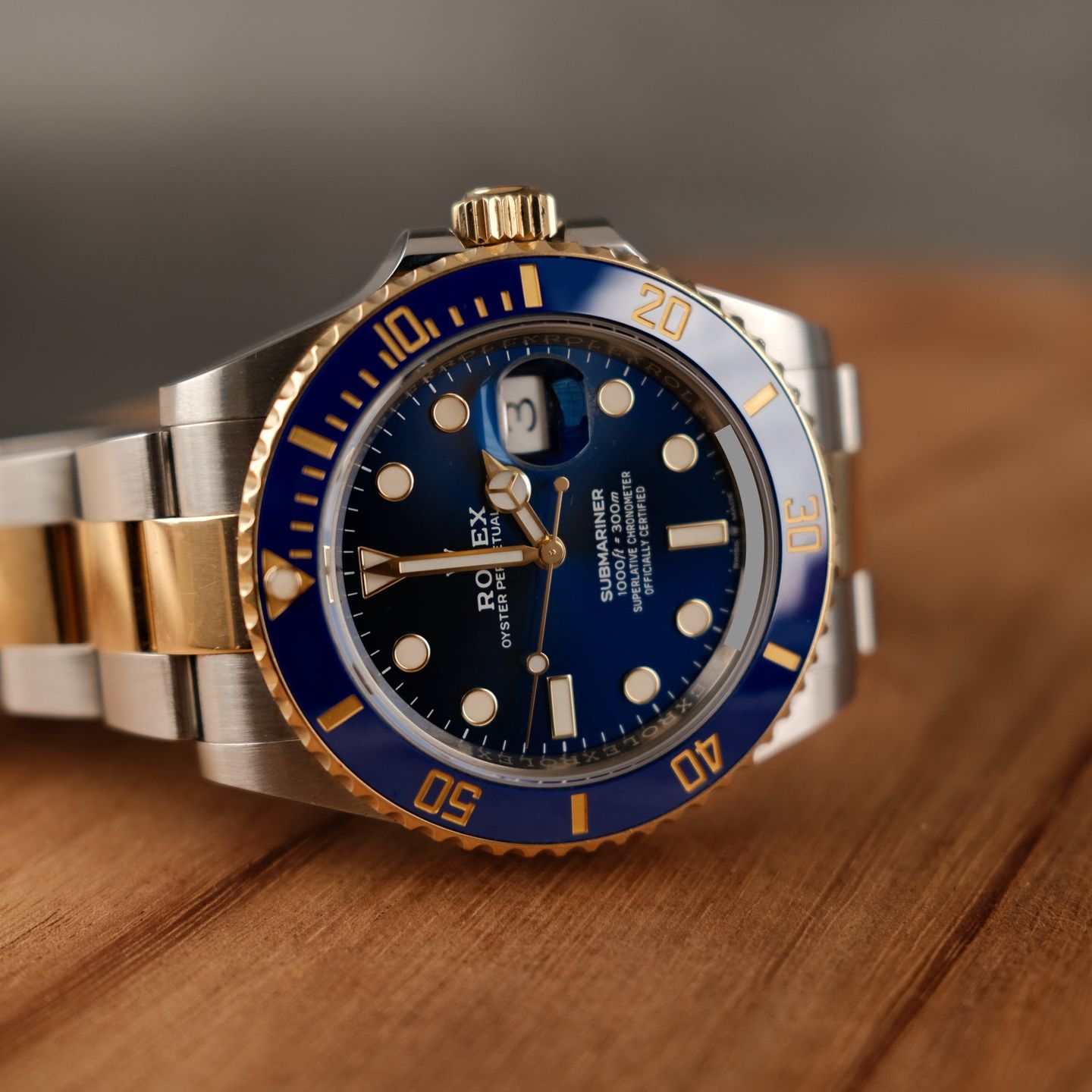 Rolex Submariner Date 126613lb (2020) - Blue dial 41 mm Gold/Steel case (1/8)