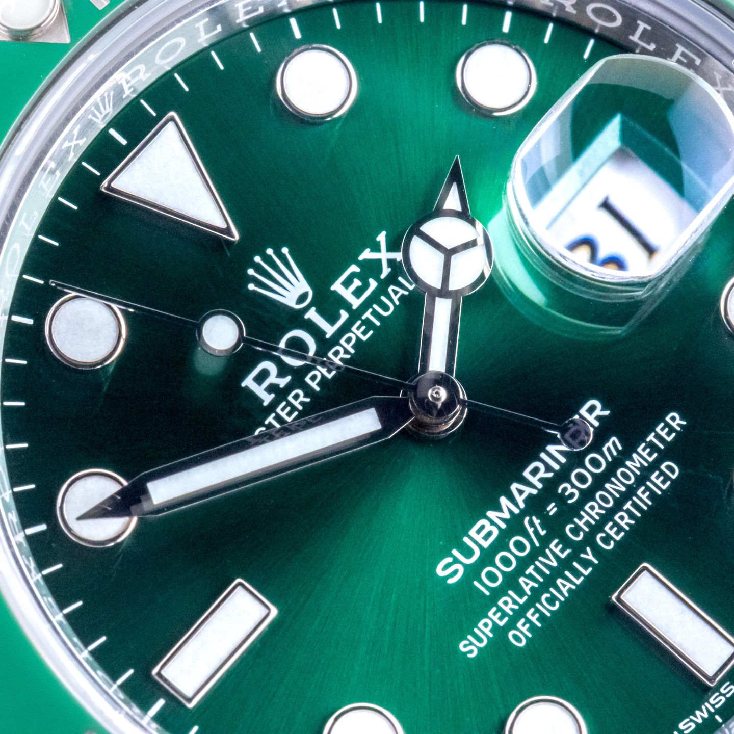 Rolex Submariner Date 116610LV (Onbekend (willekeurig serienummer)) - Groen wijzerplaat 40mm Staal (2/8)