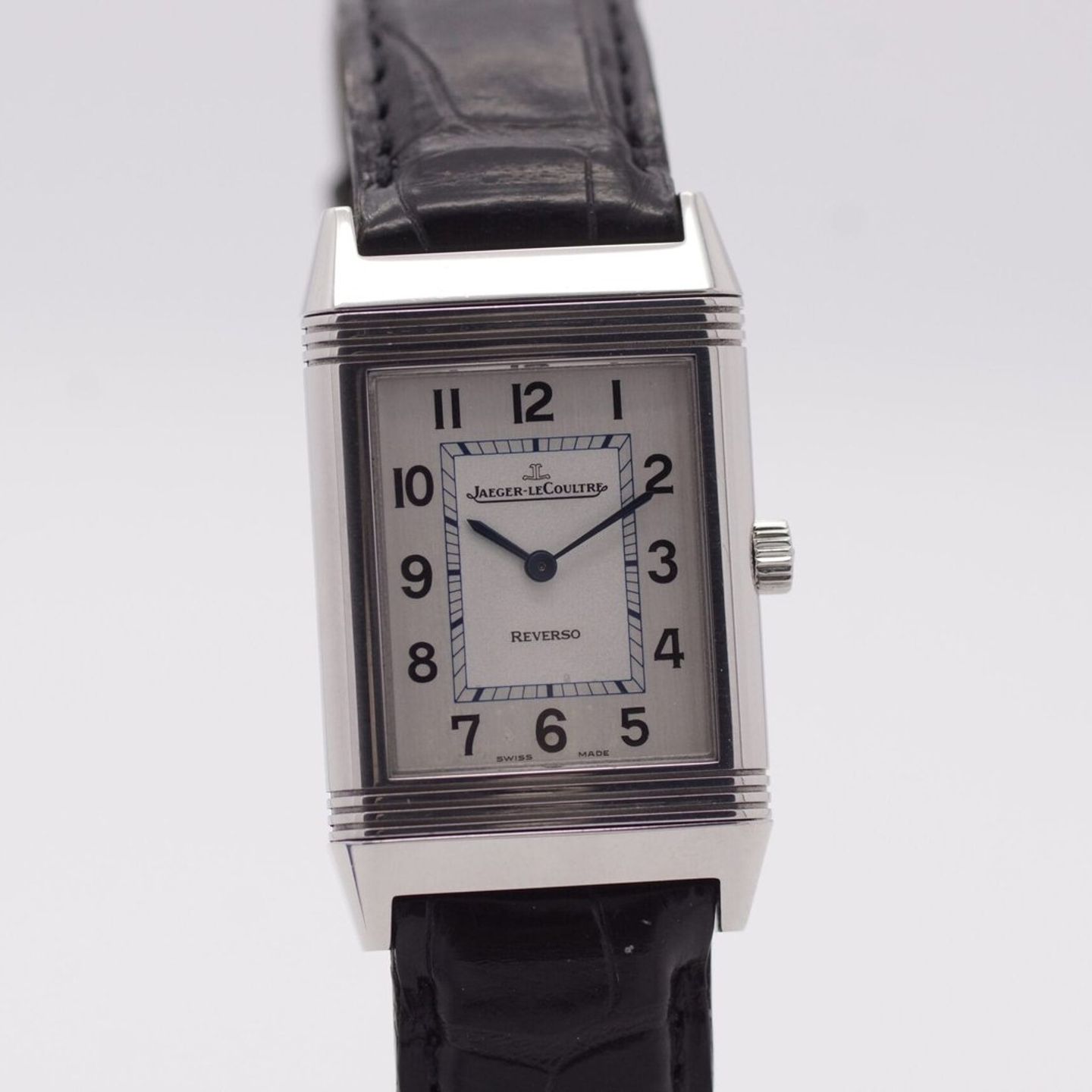 Jaeger-LeCoultre Reverso Classique 252.8.47 (Onbekend (willekeurig serienummer)) - Zilver wijzerplaat 23mm Staal (2/8)