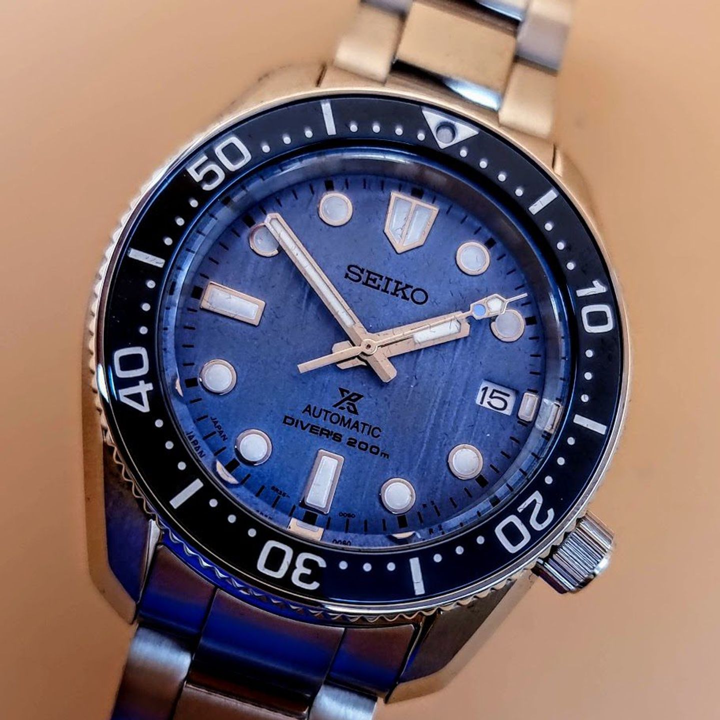 Seiko Prospex SPB299J1 (2025) - Blauw wijzerplaat 42mm Staal (1/8)