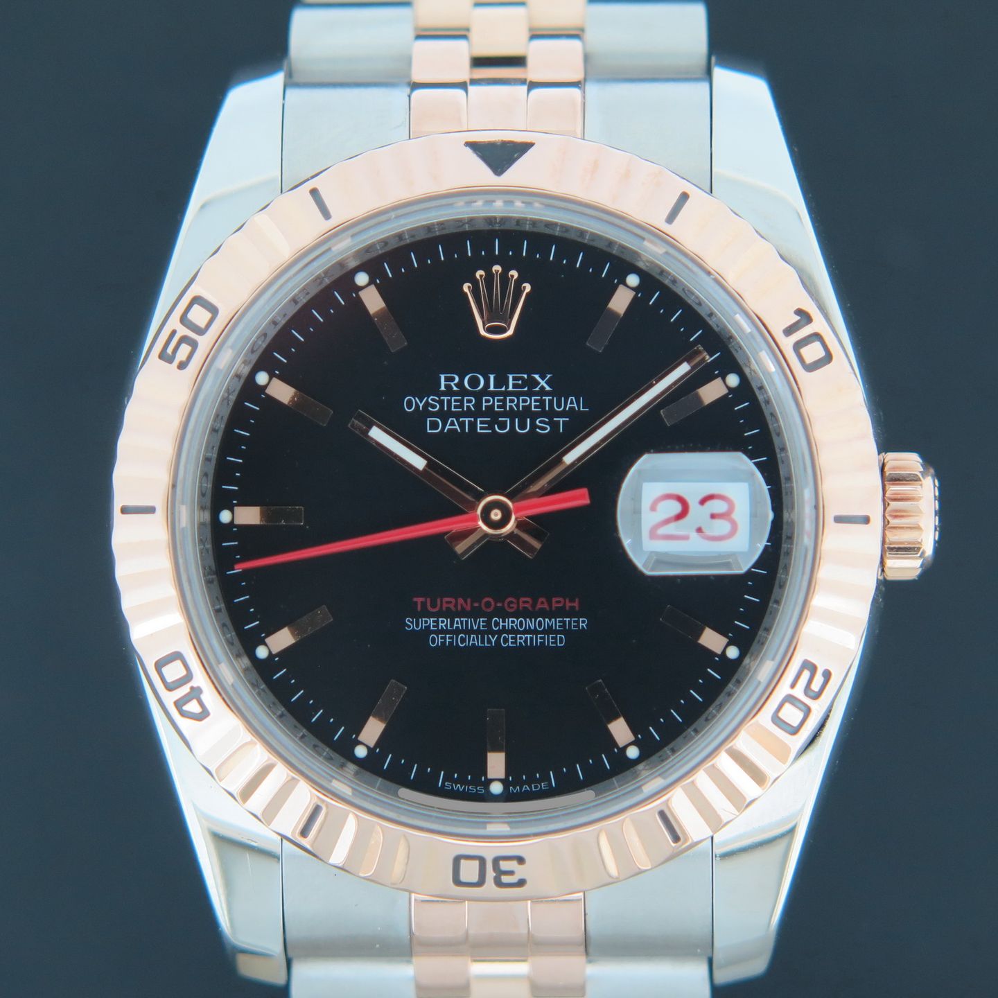 Rolex Datejust Turn-O-Graph 116261 (2006) - 36mm Goud/Staal (2/6)