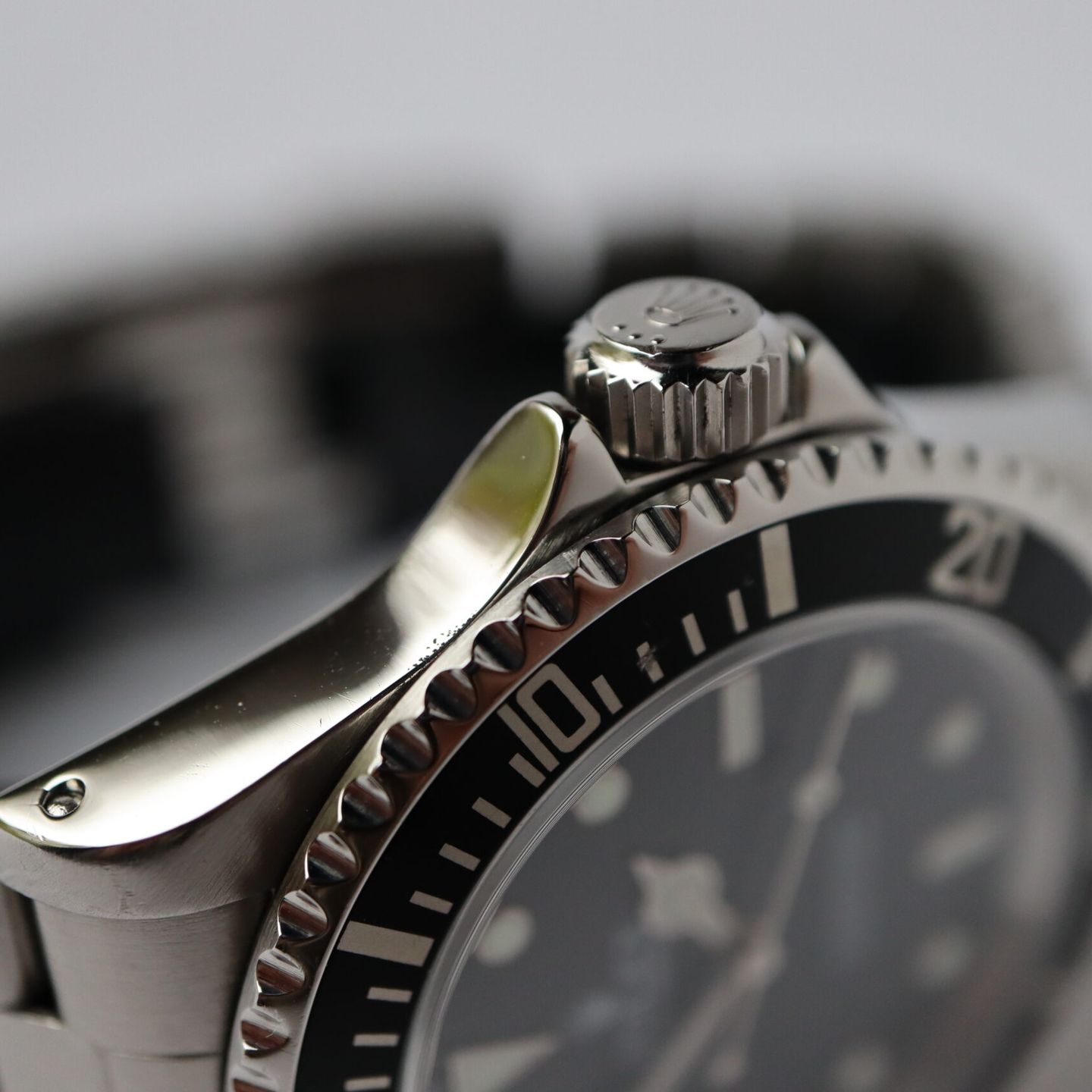 Rolex Submariner No Date 14060M (2007) - Zwart wijzerplaat 40mm Staal (7/8)