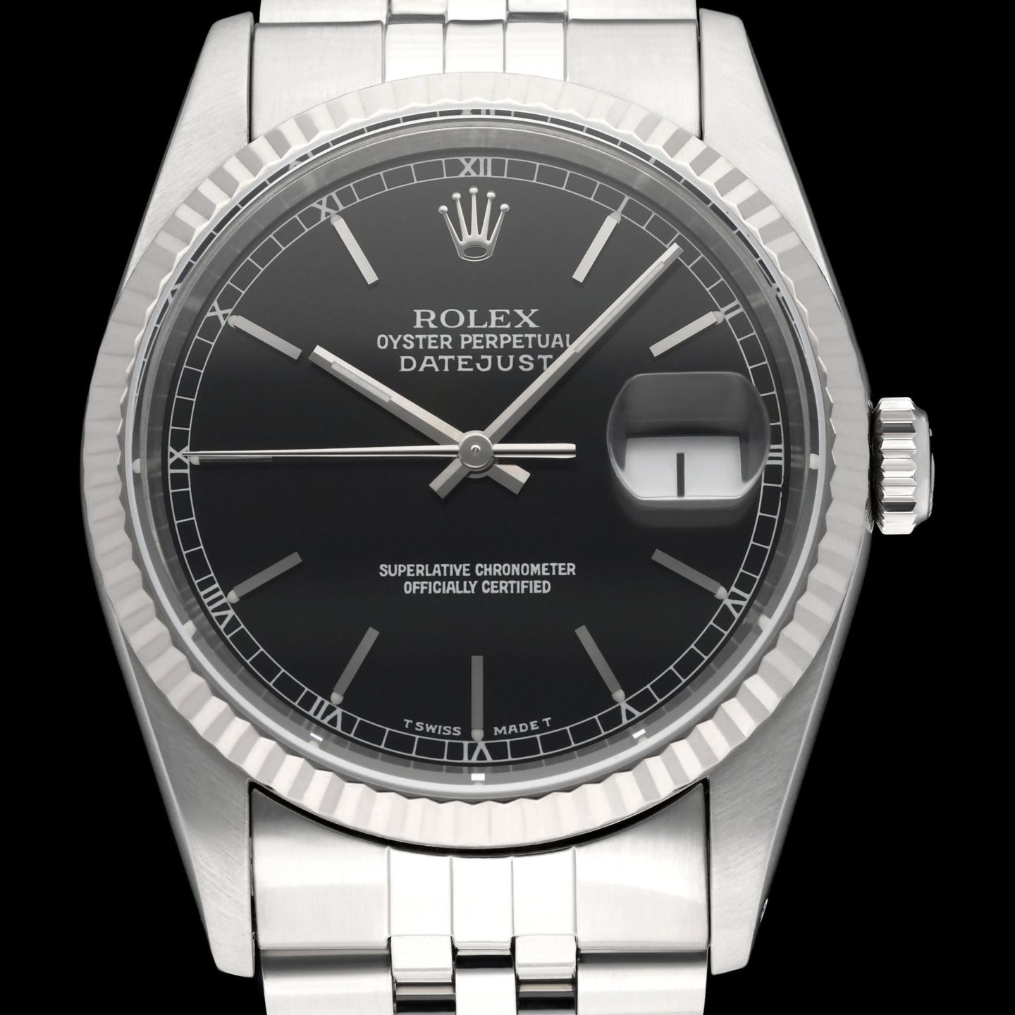 Rolex Datejust 36 16234 (1991) - 36 mm Steel case (1/8)