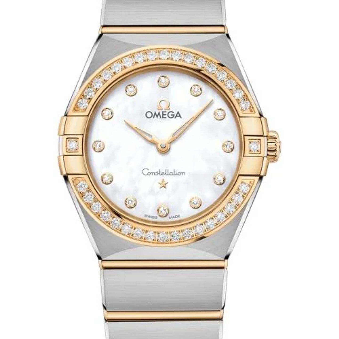 Omega Constellation Quartz 131.25.28.60.55.002 (2026) - Parelmoer wijzerplaat 28mm Staal (1/1)