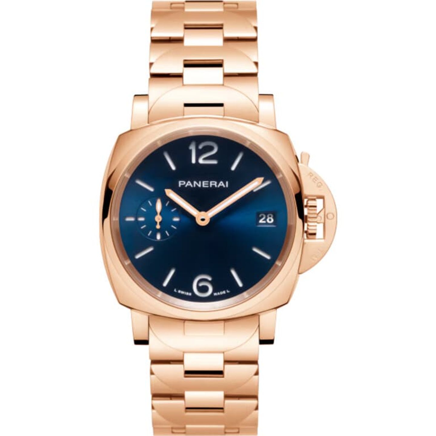 Panerai Luminor Due PAM01182 (2025) - 38mm Roodgoud (1/1)