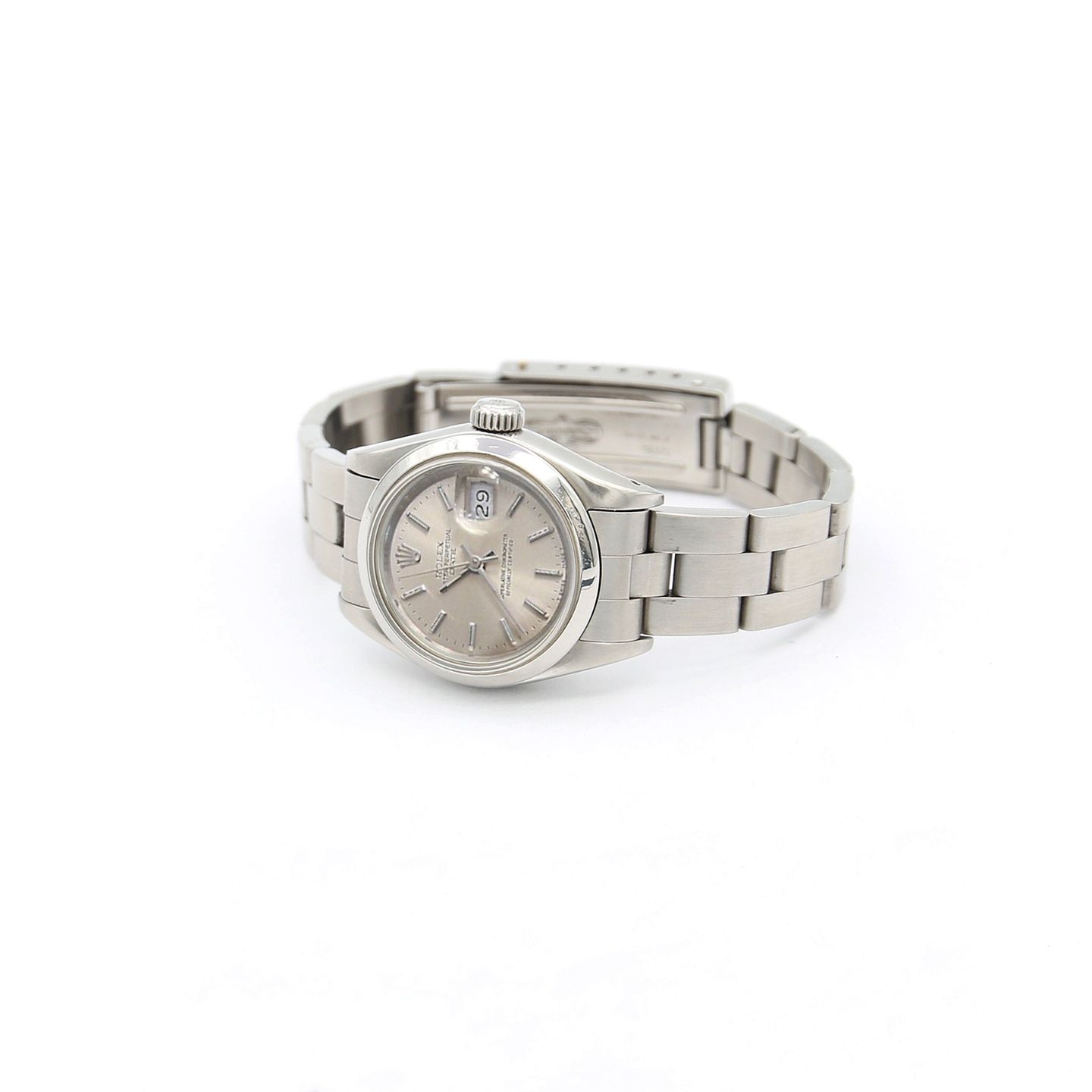 Rolex Oyster Perpetual Lady Date 69160 (1999) - 26 mm Steel case (3/5)