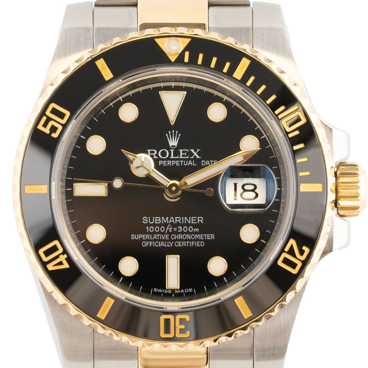 Rolex Submariner Date 116610LN (2012) - Black dial 40 mm Steel case (2/5)