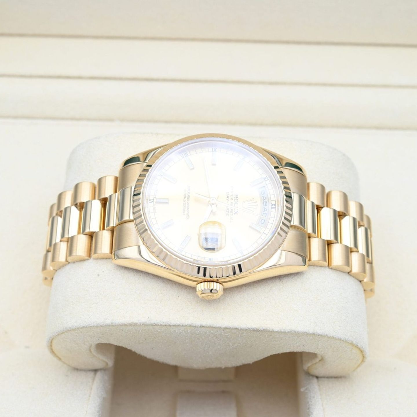 Rolex Day-Date 36 118238 (2002) - 36mm Geelgoud (4/8)