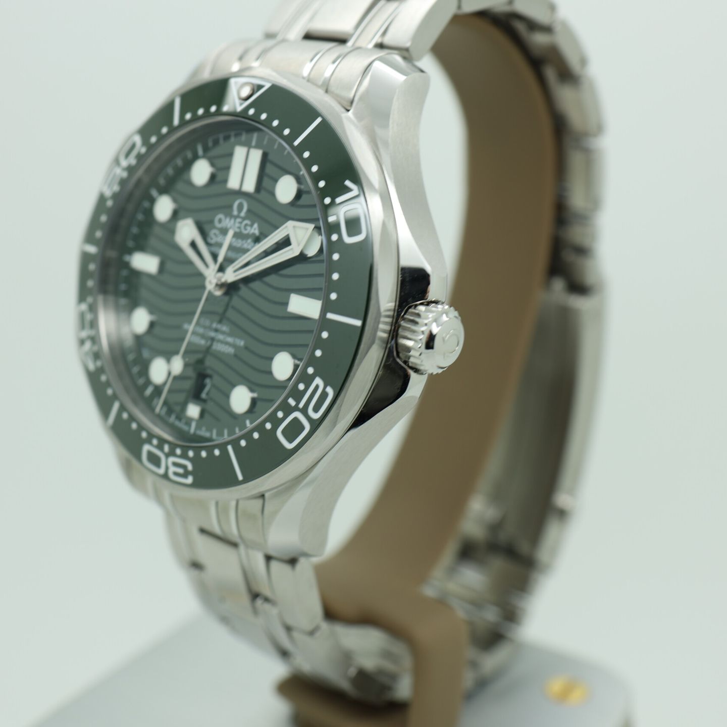 Omega Seamaster Diver 300 M 210.30.42.20.10.001 (2025) - Groen wijzerplaat 42mm Staal (3/8)