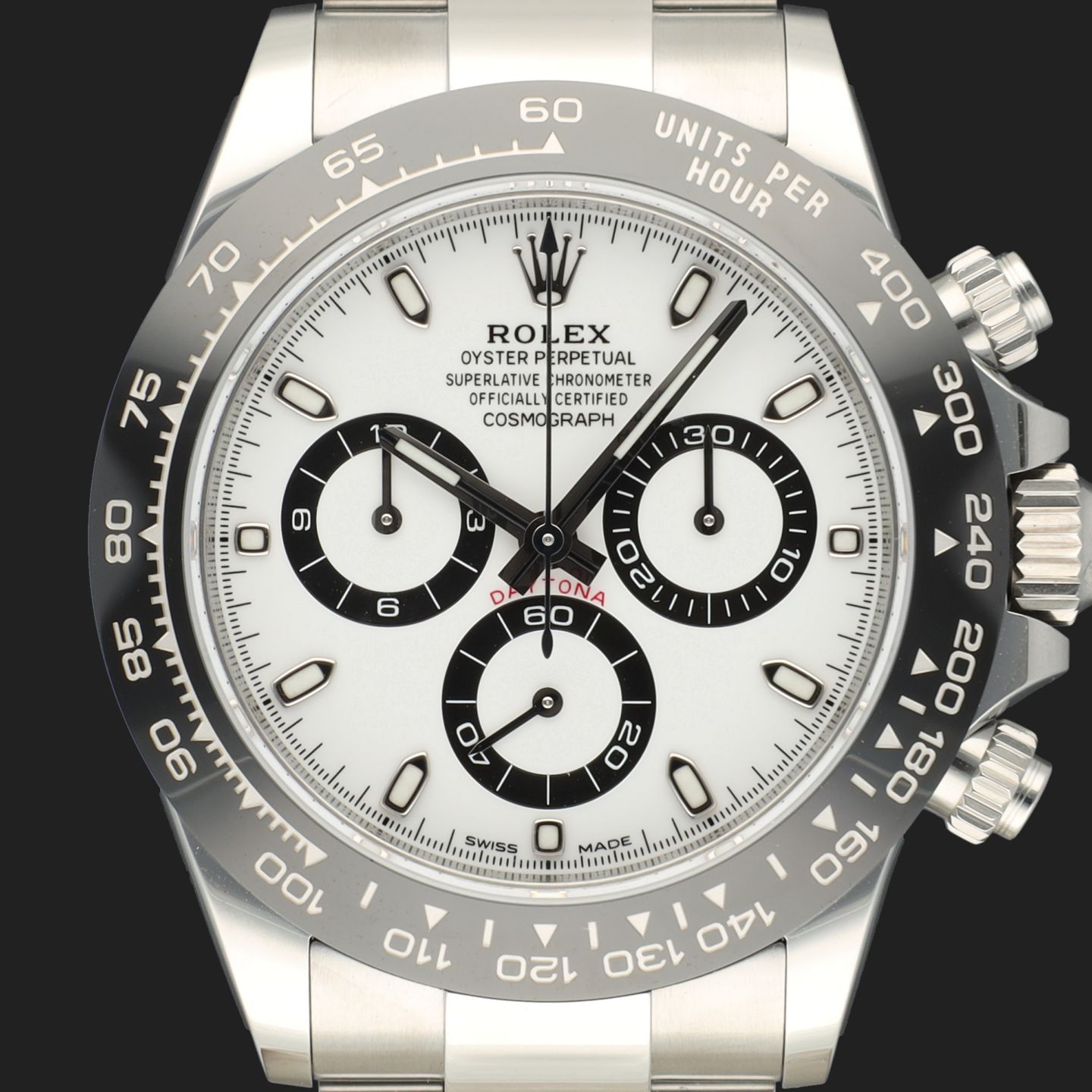 Rolex Daytona 116500LN (2021) - White dial 40 mm Steel case (2/8)