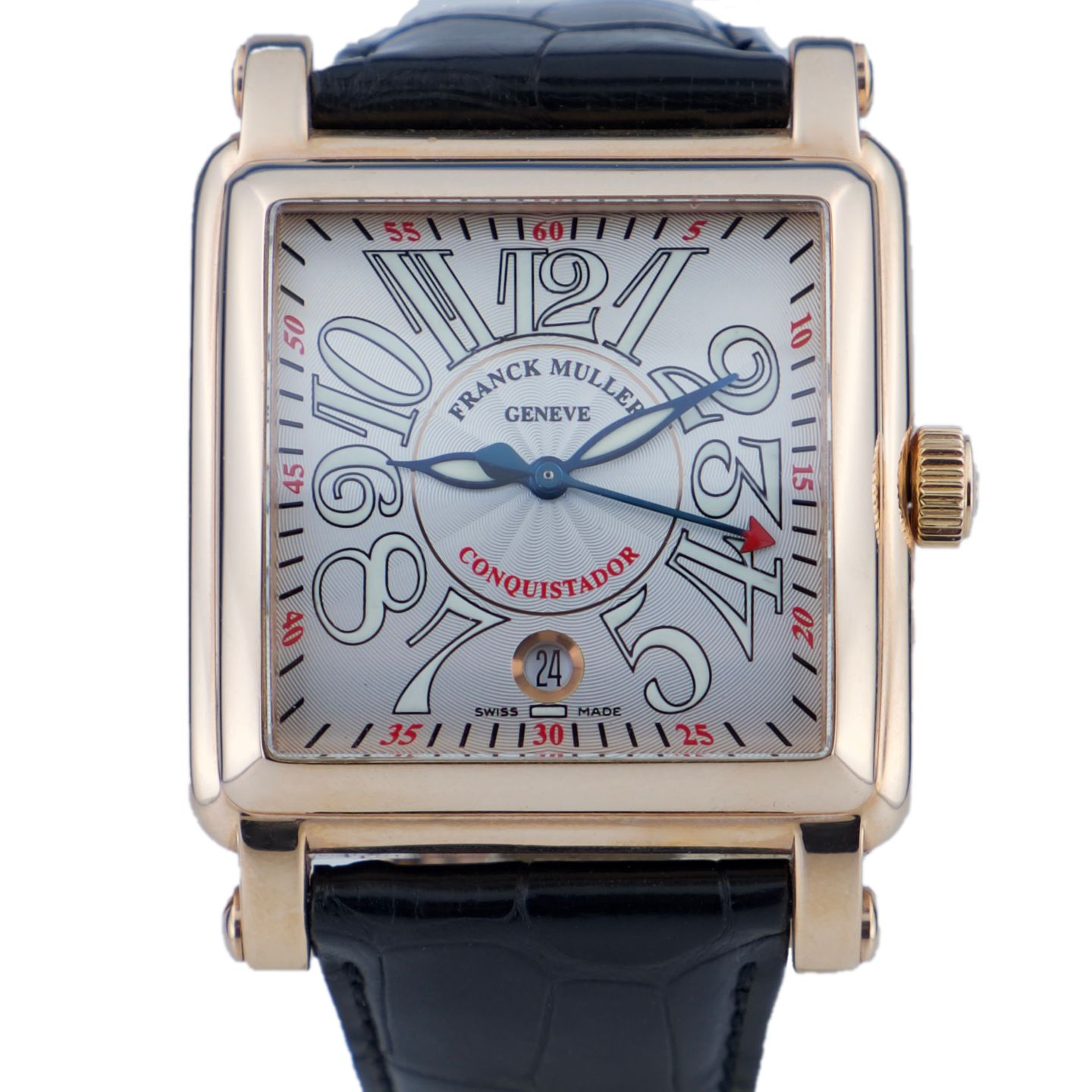 Franck Muller Conquistador Cortez 10000 (2015) - Zilver wijzerplaat 41mm Geelgoud (1/1)