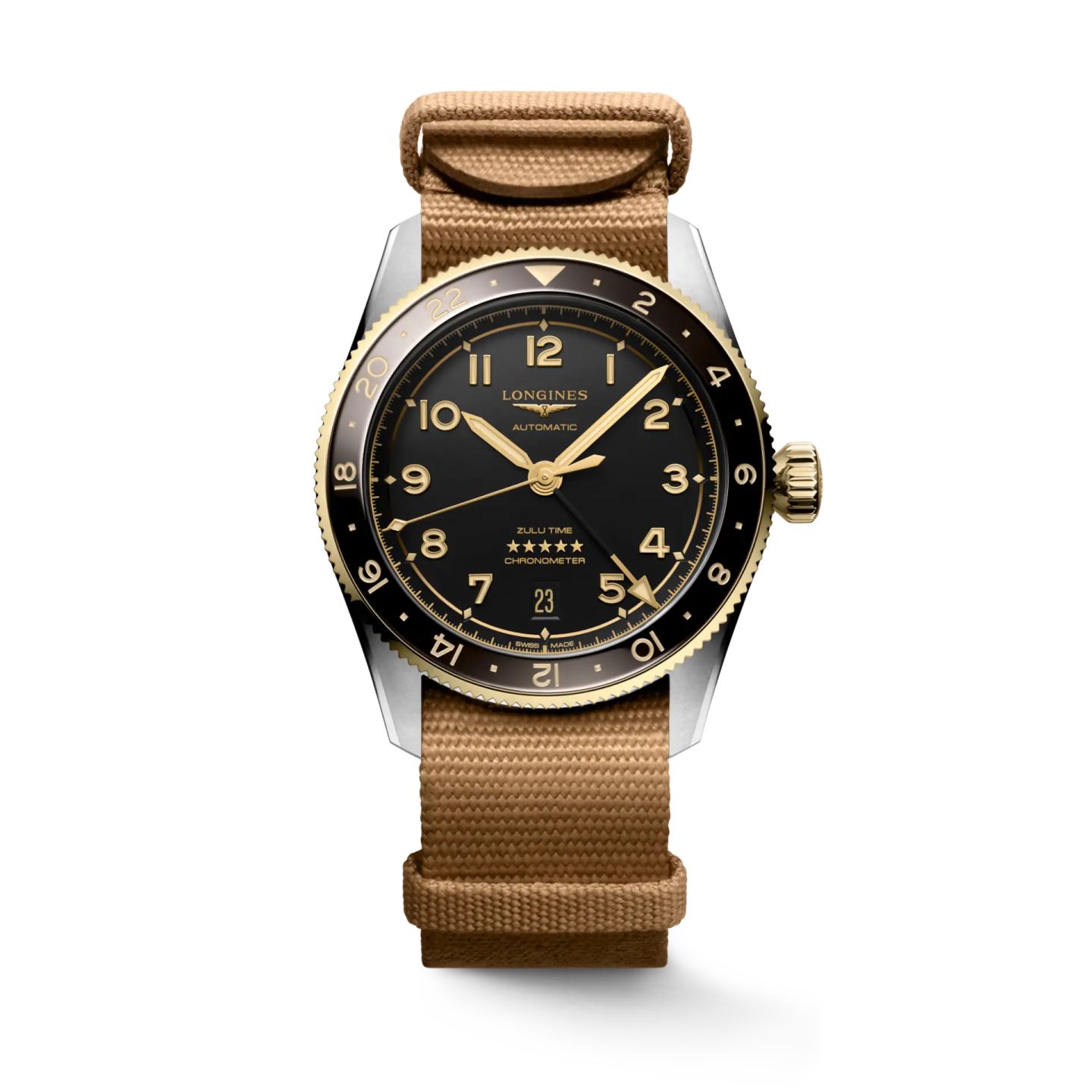 Longines Spirit L3.802.5.53.9 (2025) - Black dial 39 mm Steel case (1/1)