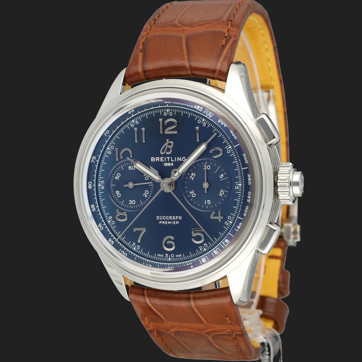 Breitling Duograph AB1510171C1P1 (2024) - Blauw wijzerplaat 42mm Staal (1/8)