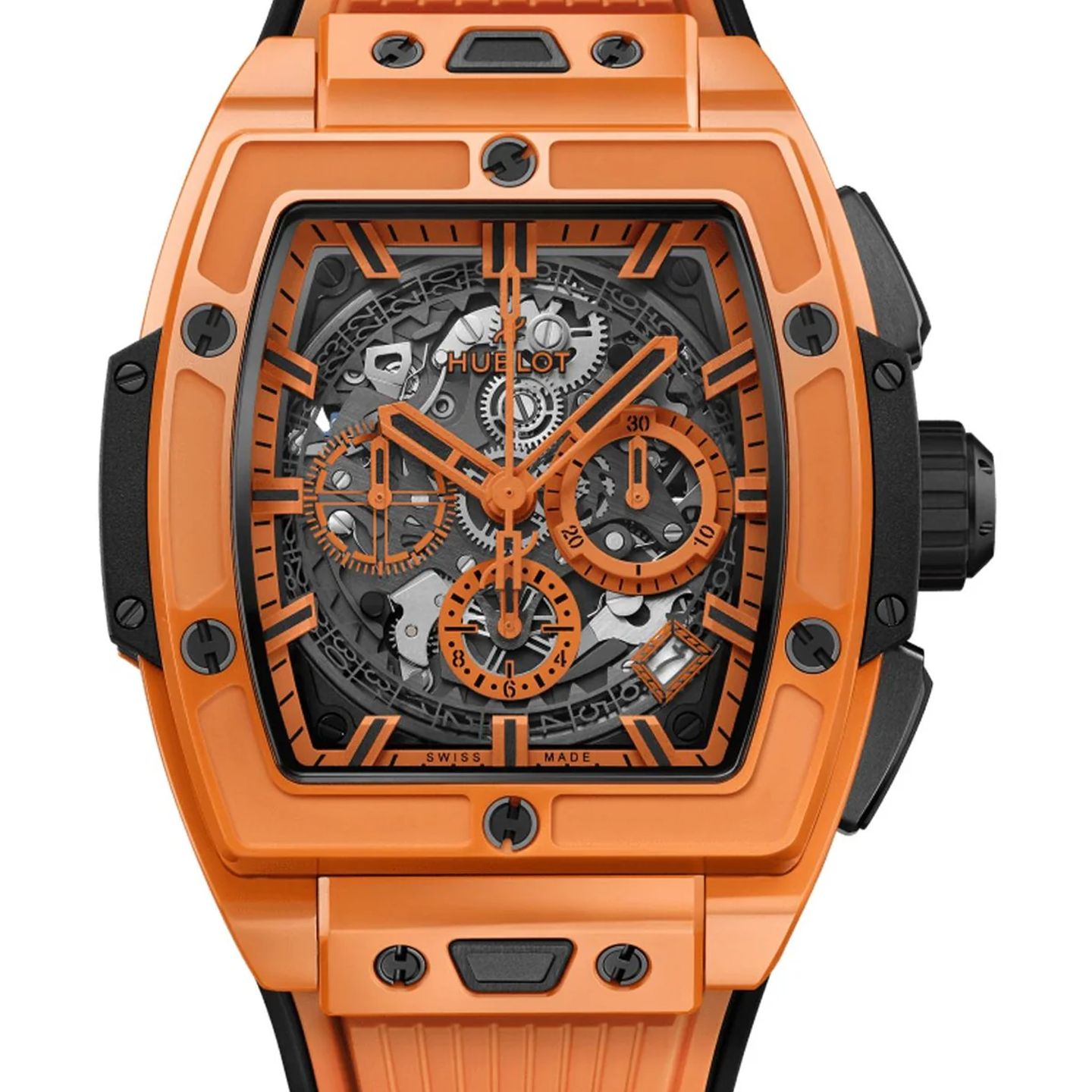 Hublot Spirit of Big Bang 642.CU.0110.RX (2026) - Oranje wijzerplaat 42mm Keramiek (1/1)