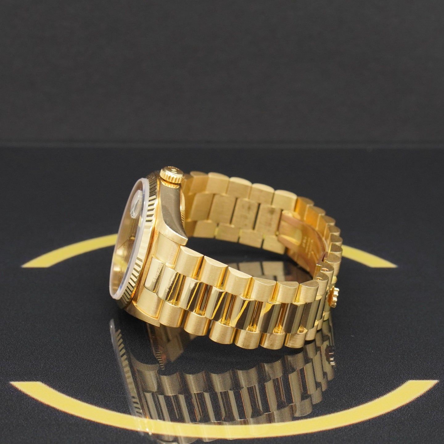 Rolex Day-Date 36 18238 (1991) - Gold dial 36 mm Yellow Gold case (6/7)