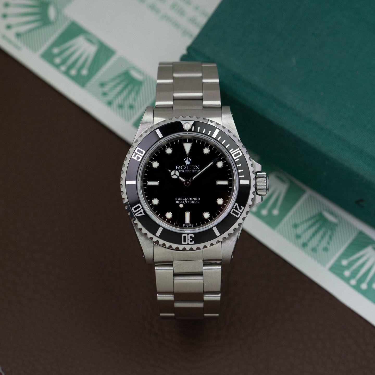 Rolex Submariner No Date 14060 (1997) - Black dial 40 mm Steel case (1/5)