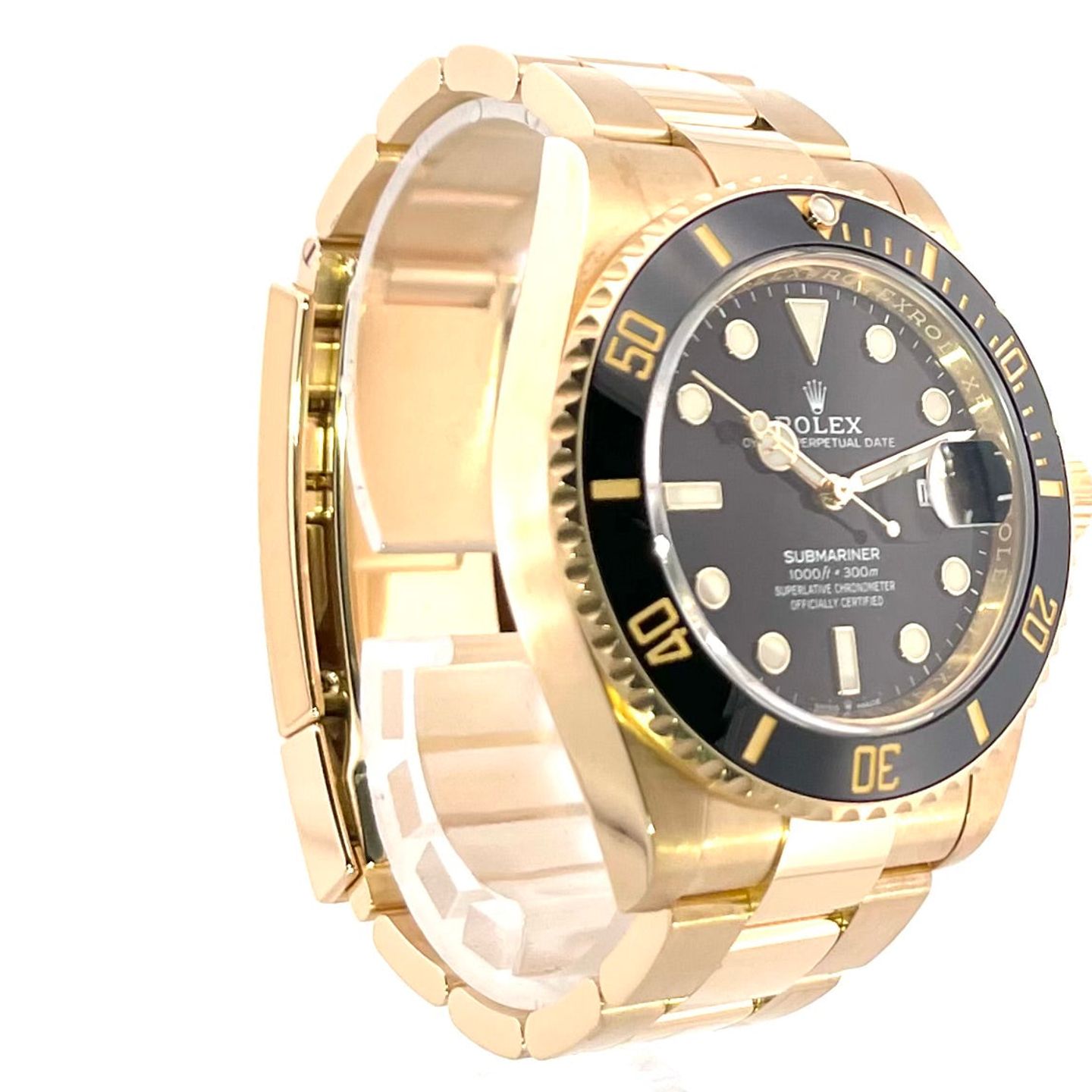 Rolex Submariner Date 126618LN (2021) - Zwart wijzerplaat 41mm Geelgoud (4/8)