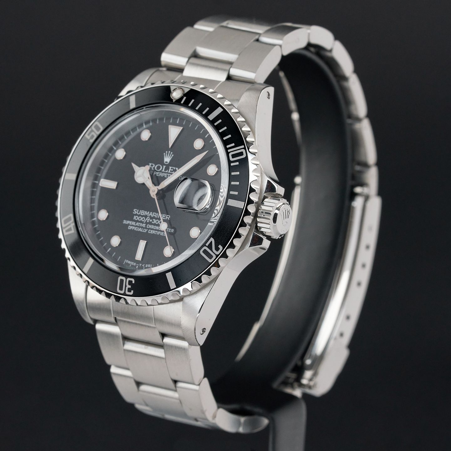 Rolex Submariner Date 16610 (1994) - 40mm Staal (4/8)