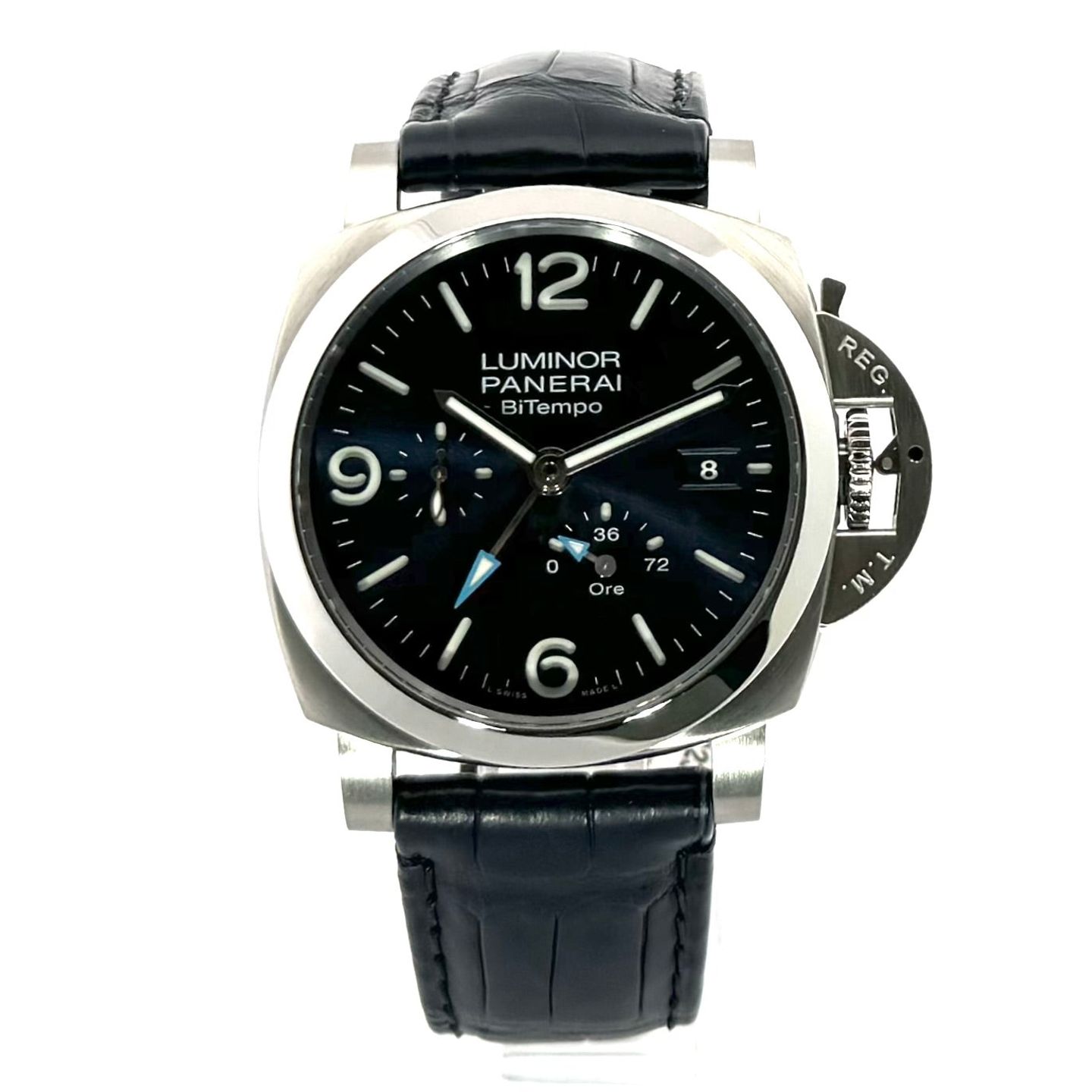 Panerai Luminor Marina PAM01358 (2024) - Grijs wijzerplaat 44mm Staal (1/7)