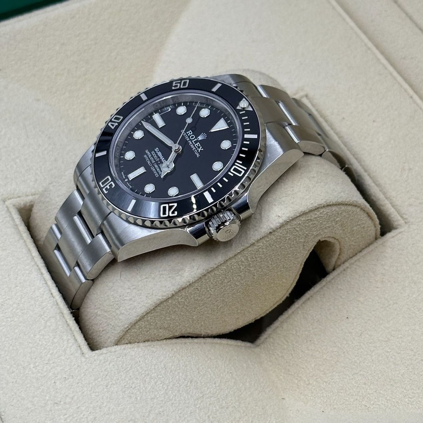 Rolex Submariner No Date 124060 (2023) - Zwart wijzerplaat 41mm Staal (5/8)