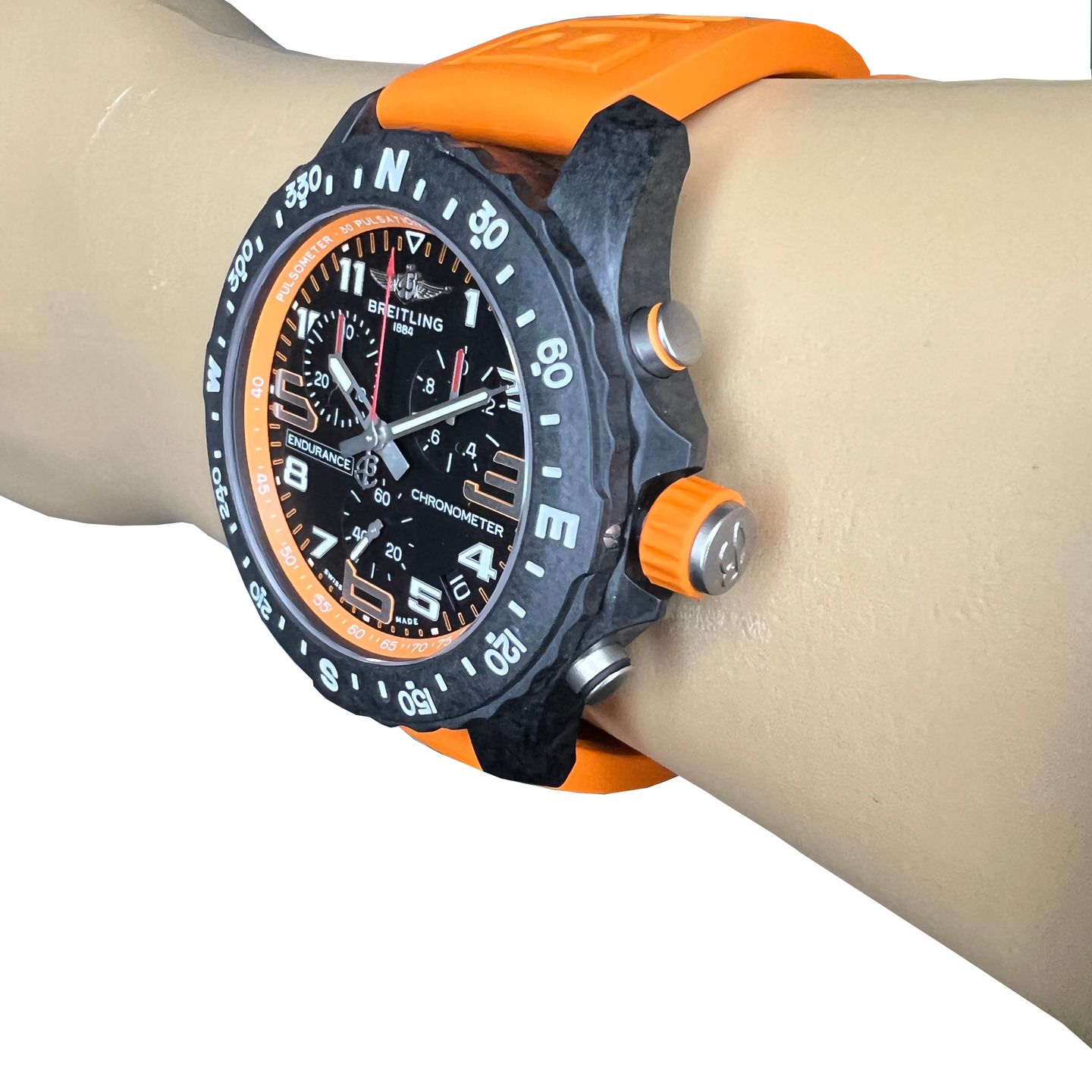 Breitling Endurance Pro X82310A51B1S1 (2024) - Zwart wijzerplaat 44mm Plastic (3/8)