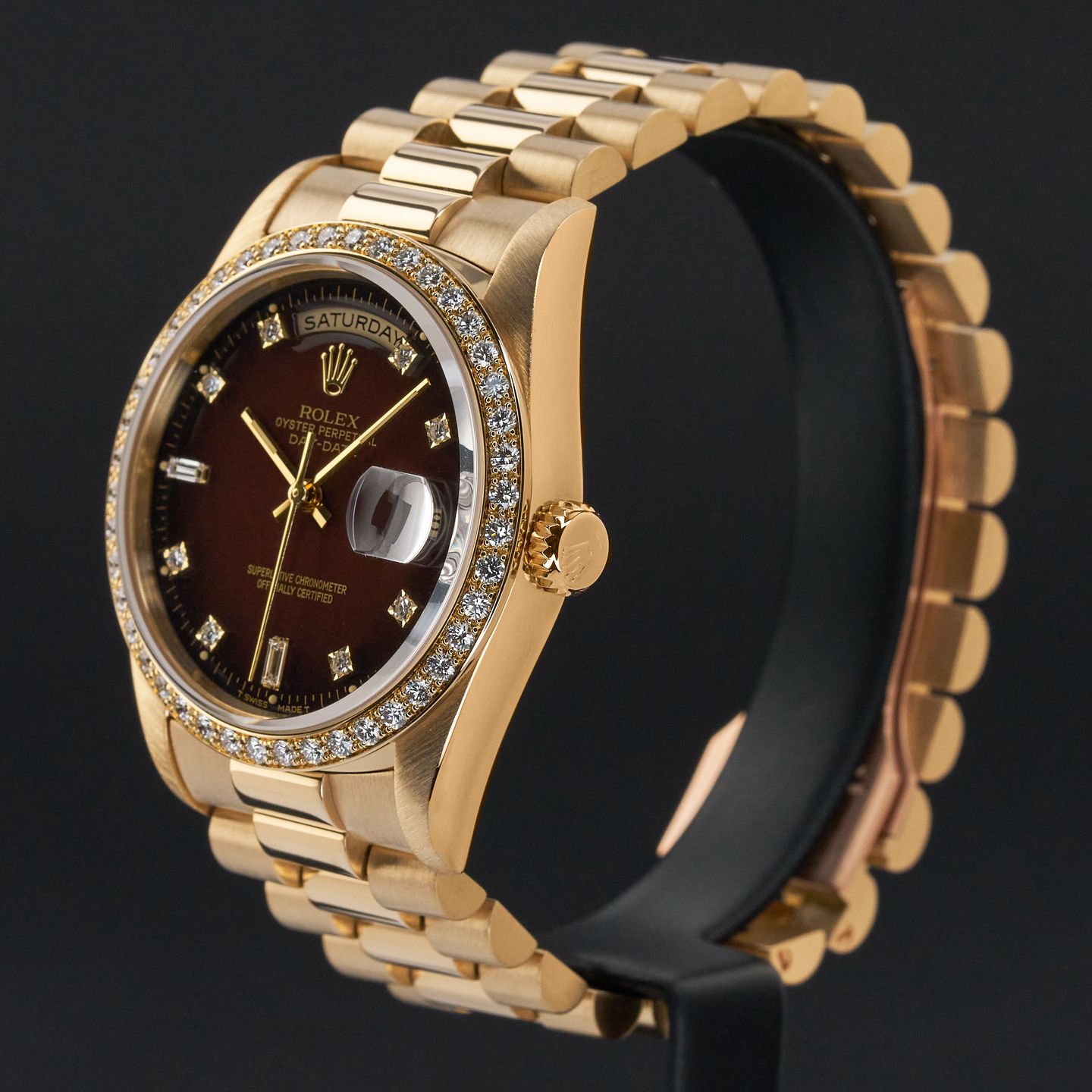 Rolex Day-Date 36 18348 (1990) - 36 mm Yellow Gold case (3/7)