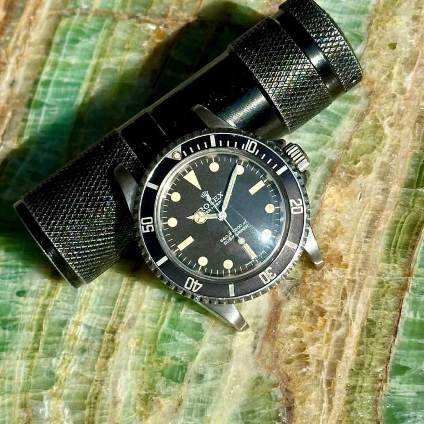 Rolex Submariner 5513 (1978) - Zwart wijzerplaat 40mm Staal (4/8)