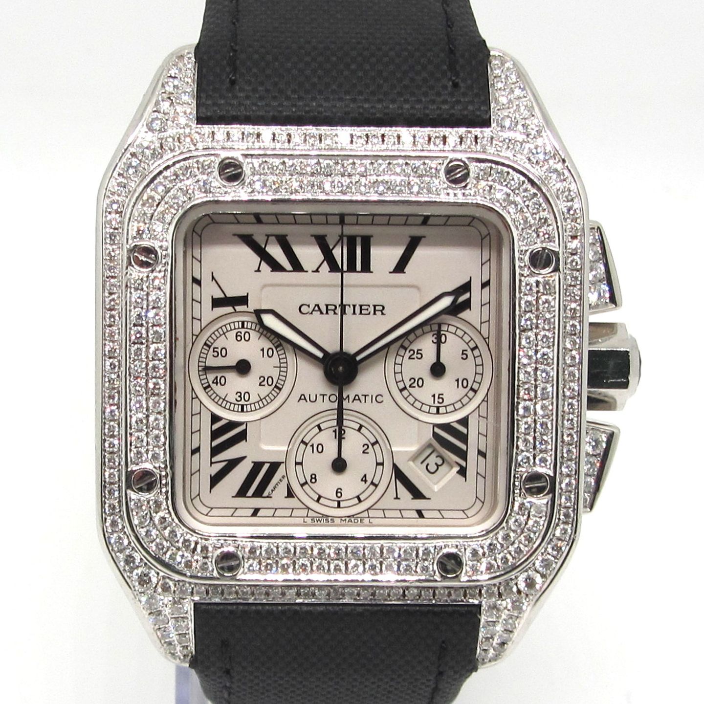 Cartier Santos 100 2740 (Onbekend (willekeurig serienummer)) - 41mm (1/6)