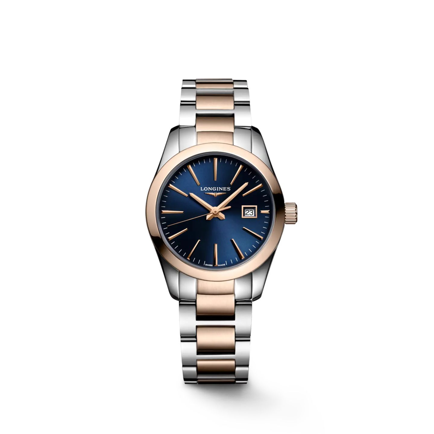 Longines Conquest Classic L2.286.3.92.7 (2025) - Blauw wijzerplaat 30mm Staal (1/1)