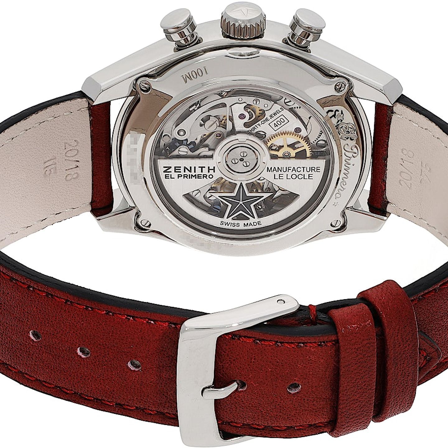 Zenith El Primero Original 1969 03.2150.400/69.C713 (Onbekend (willekeurig serienummer)) - 38mm Staal (5/5)
