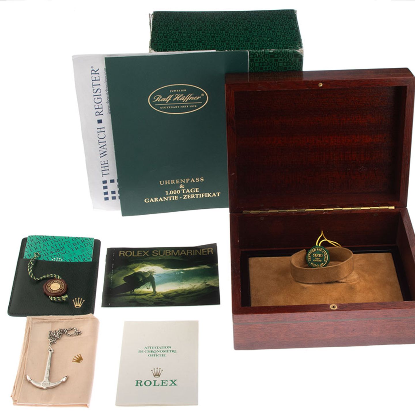 Rolex Submariner Date 16618 (1987) - 40mm Geelgoud (2/8)