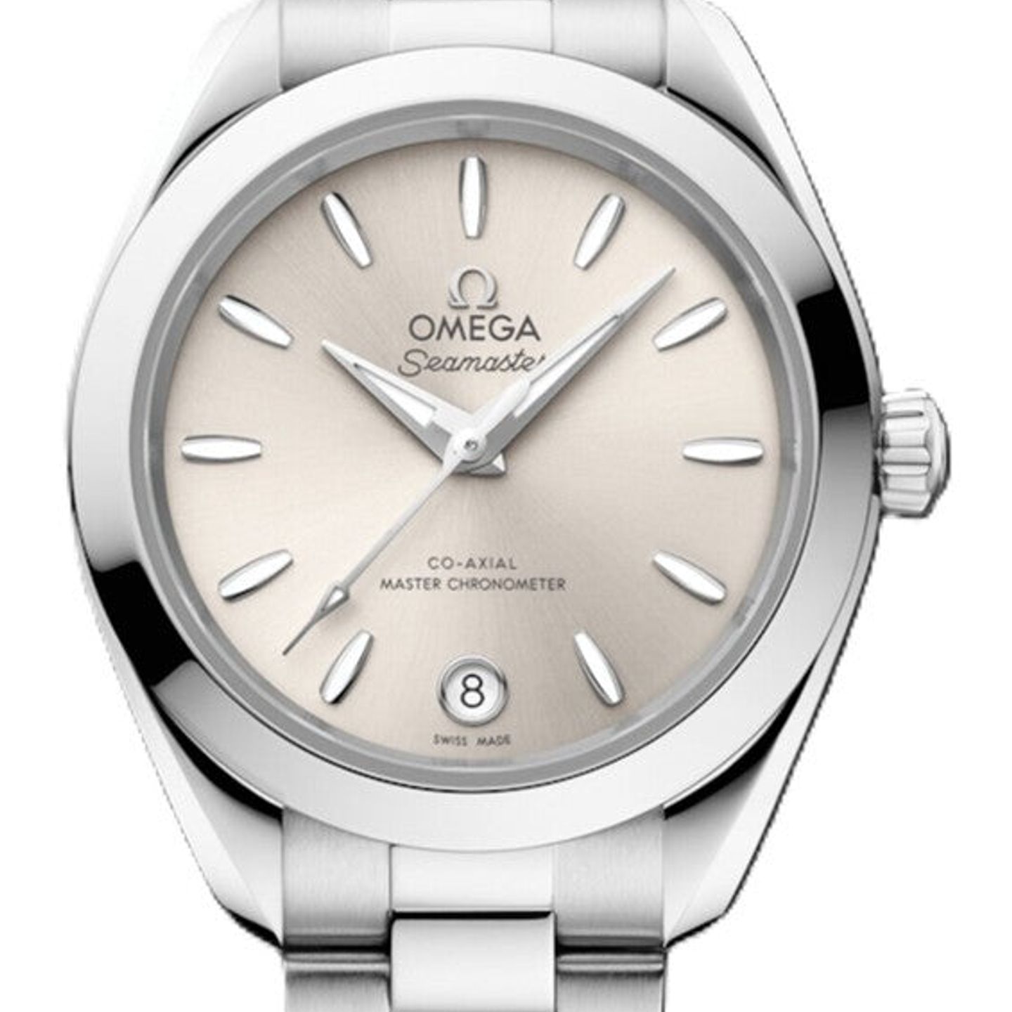 Omega Seamaster Aqua Terra 220.10.30.20.09.001 (2026) - Beige dial 30 mm Steel case (2/2)
