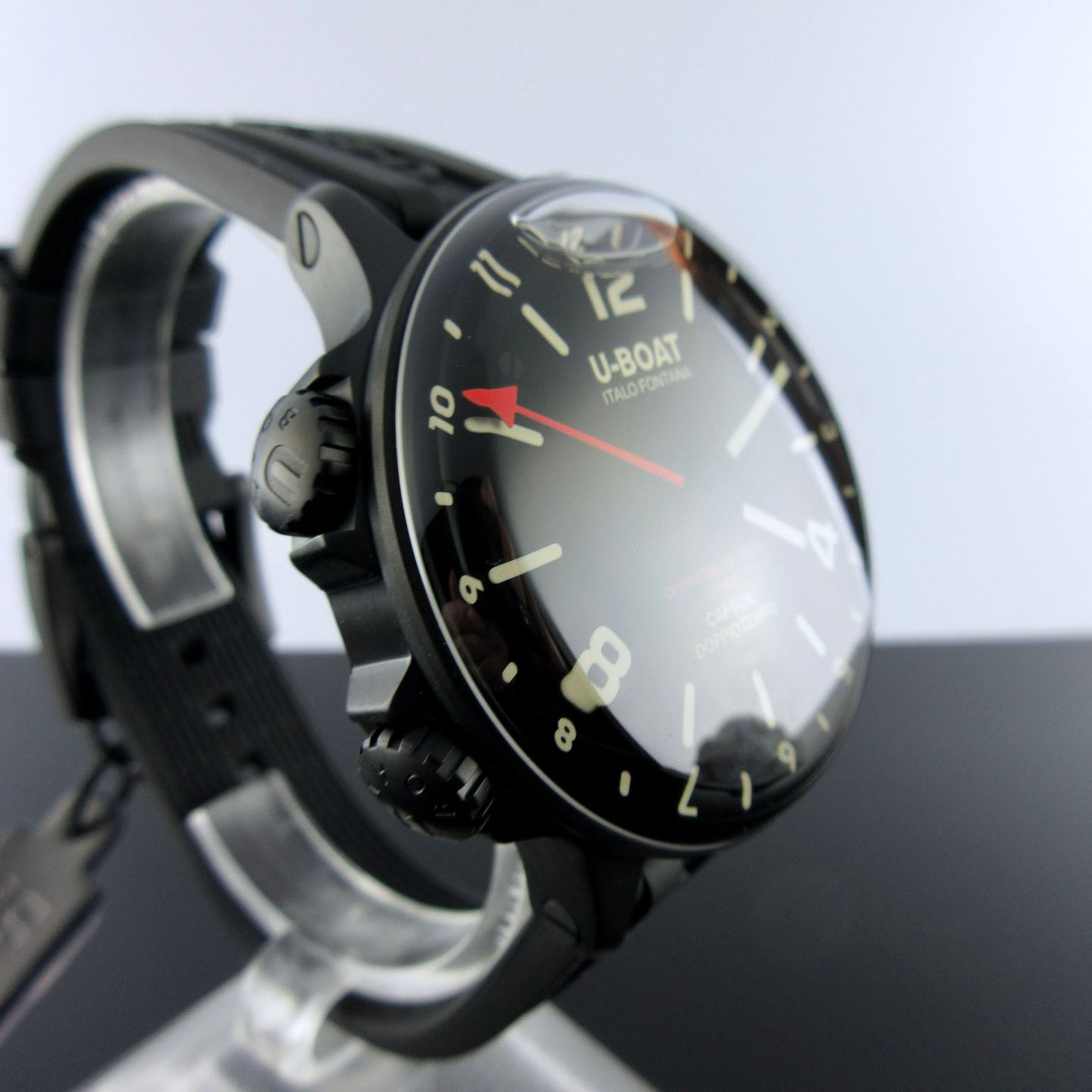 U-Boat Capsoil 8770 (2024) - Black dial 46 mm Steel case (3/8)