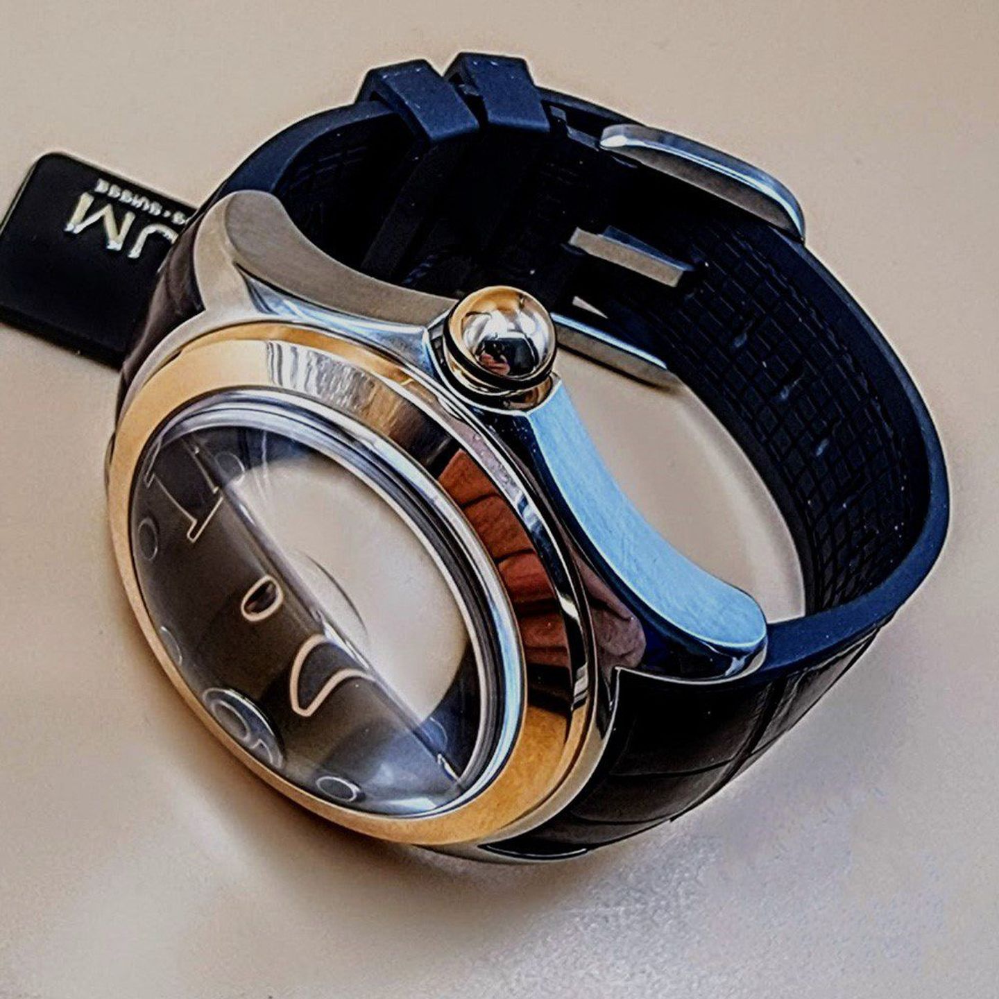 Corum Bubble L395.03222 (395.100.24/0002 OT01) (2025) - Brown dial 42 mm Steel case (5/8)