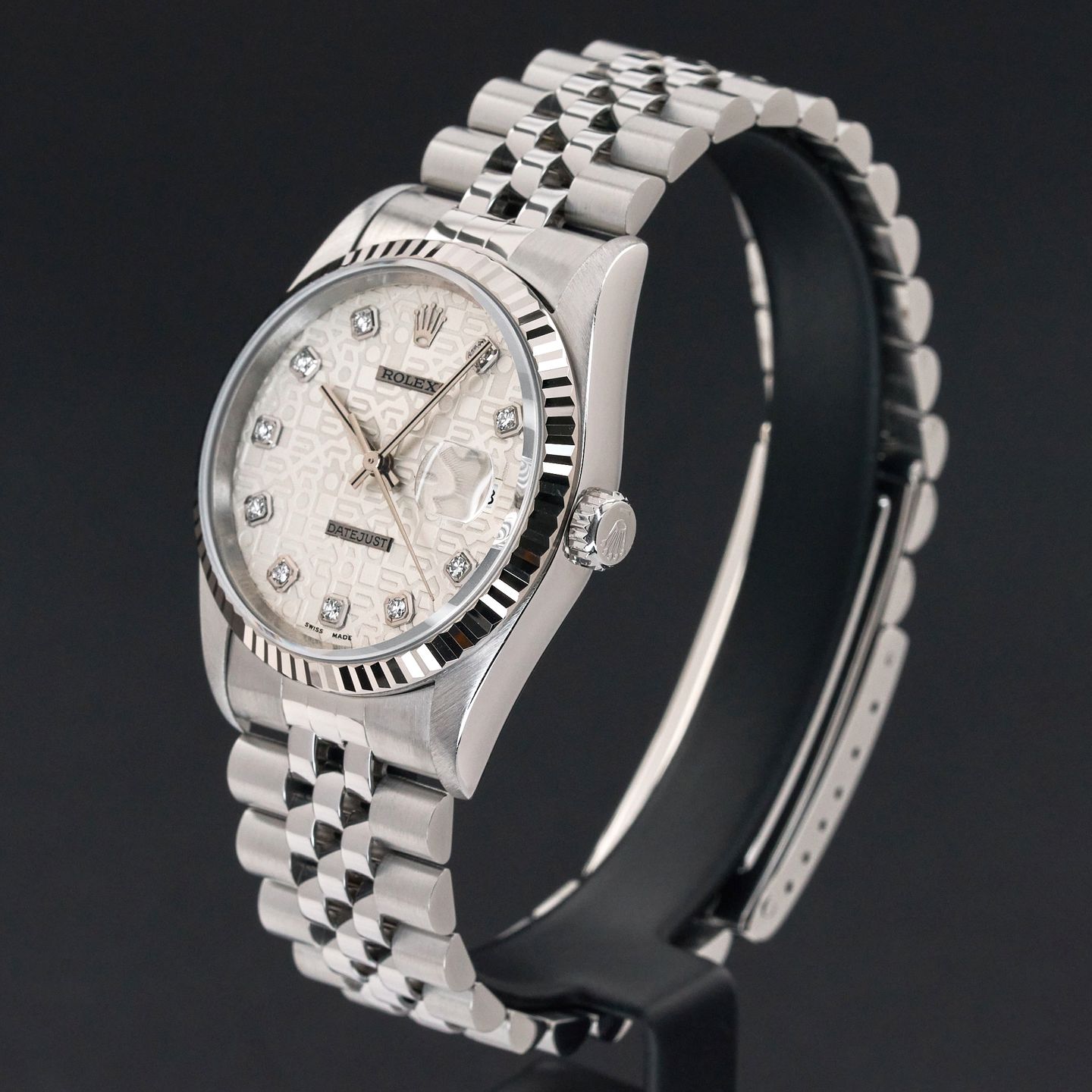 Rolex Datejust 36 16234 (1997) - 36 mm Steel case (4/8)