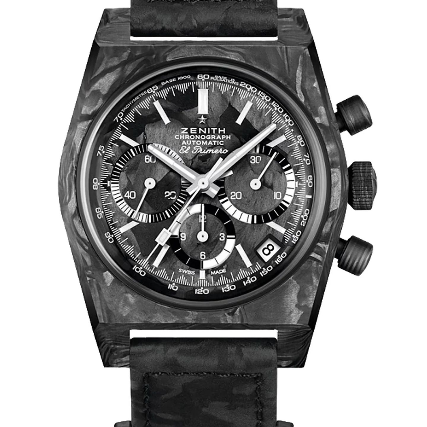 Zenith El Primero 10.A3818.400-2/21.R100 (2026) - Black dial 37 mm Titanium case (1/1)