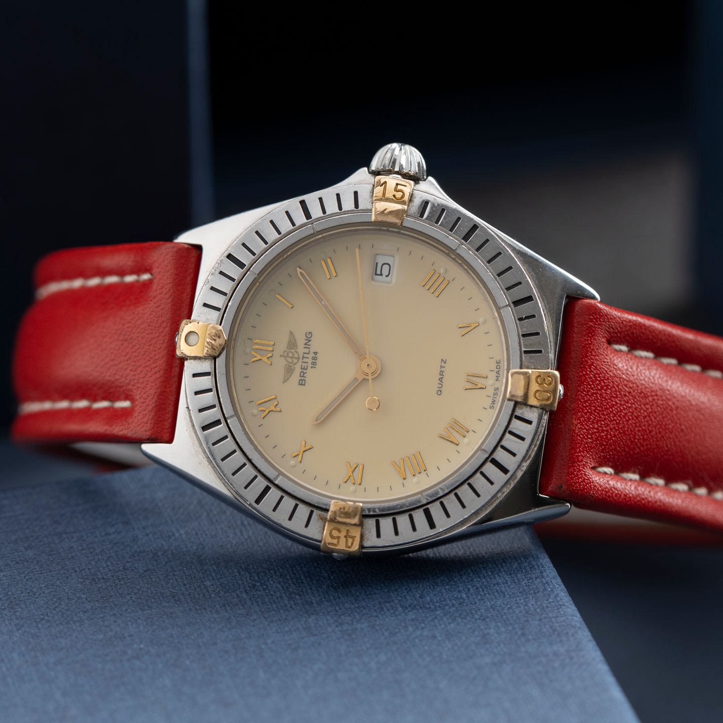 Breitling Callisto B57045 (1990) - 34 mm Steel case (2/8)