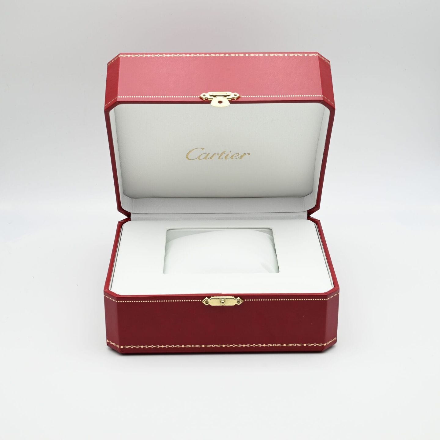 Cartier Tank Vermeil 590005 (Unknown (random serial)) - White dial 23 mm Silver case (2/8)
